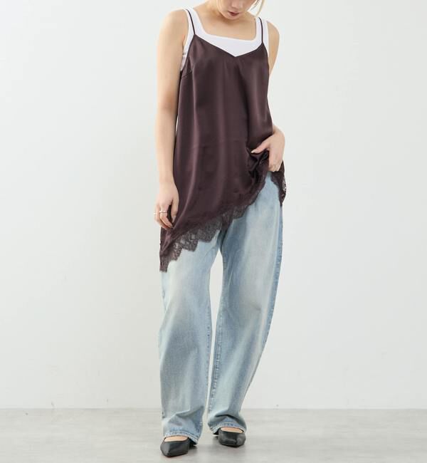 SOFFITTO「レイヤードキャミワンピース」|ワンピース|