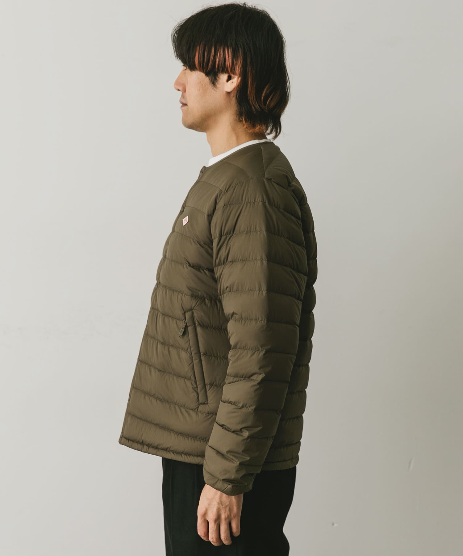 URBAN RESEARCH DOORS「DANTON　INNER DOWN CREWNECK JACKET」|ダウン|