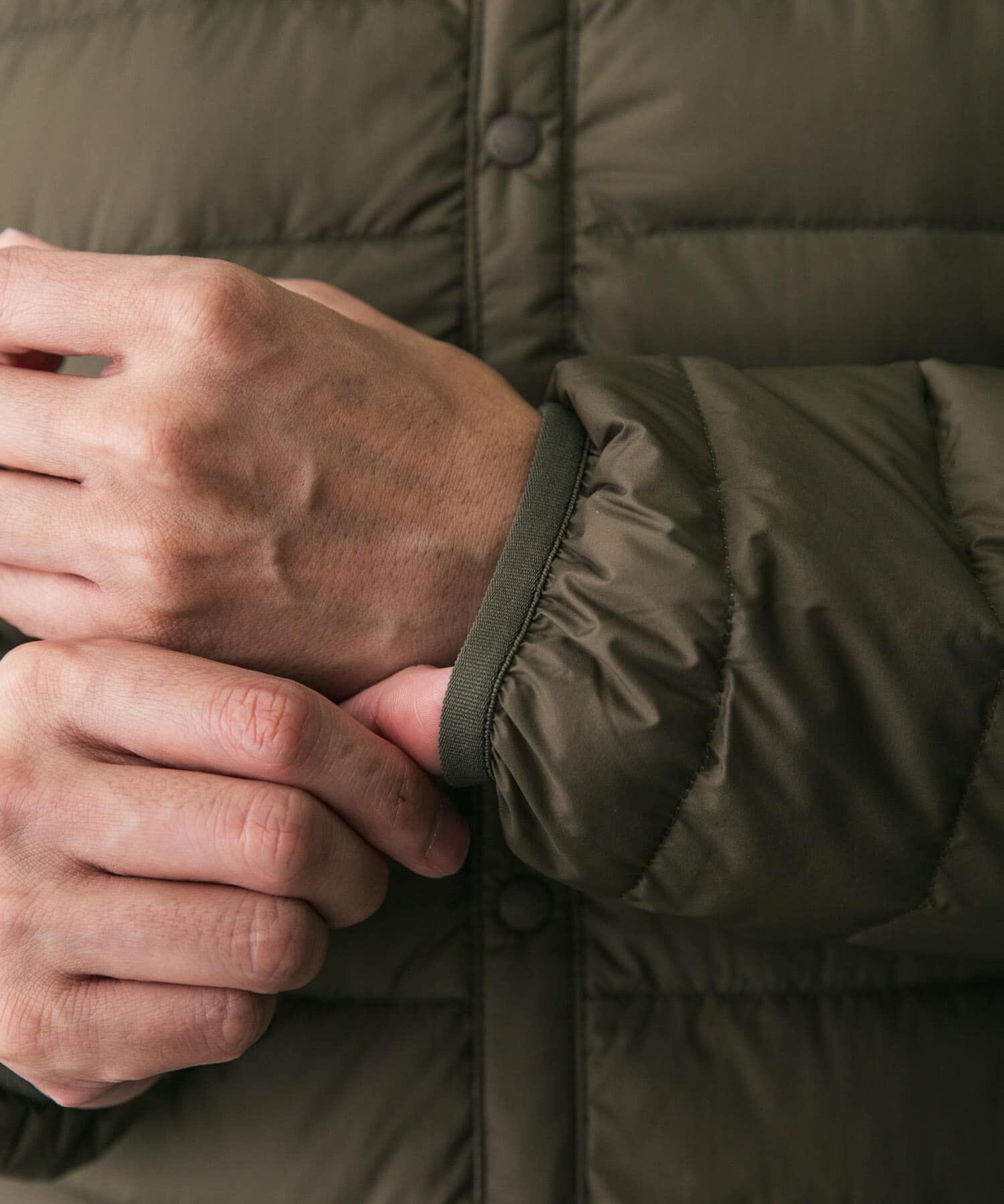 URBAN RESEARCH DOORS「DANTON　INNER DOWN CREWNECK JACKET」|ダウン|