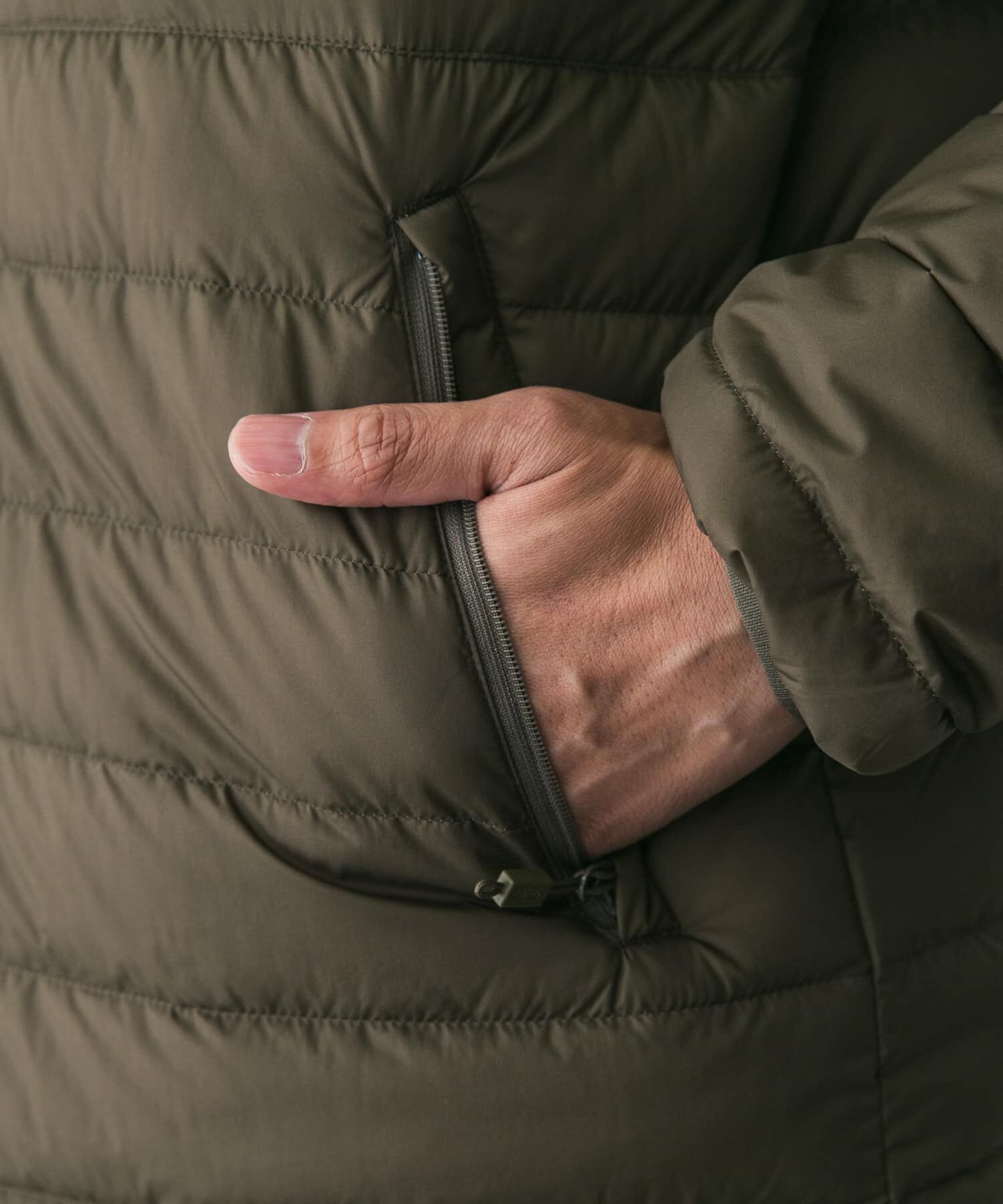 URBAN RESEARCH DOORS「DANTON　INNER DOWN CREWNECK JACKET」|ダウン|