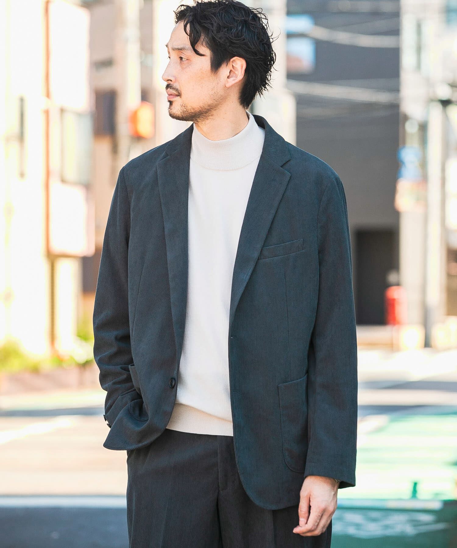 URBAN RESEARCH DOORS「LIFE STYLE TAILOR　コーデュロイコンフォータブルジャケット」|その他|
