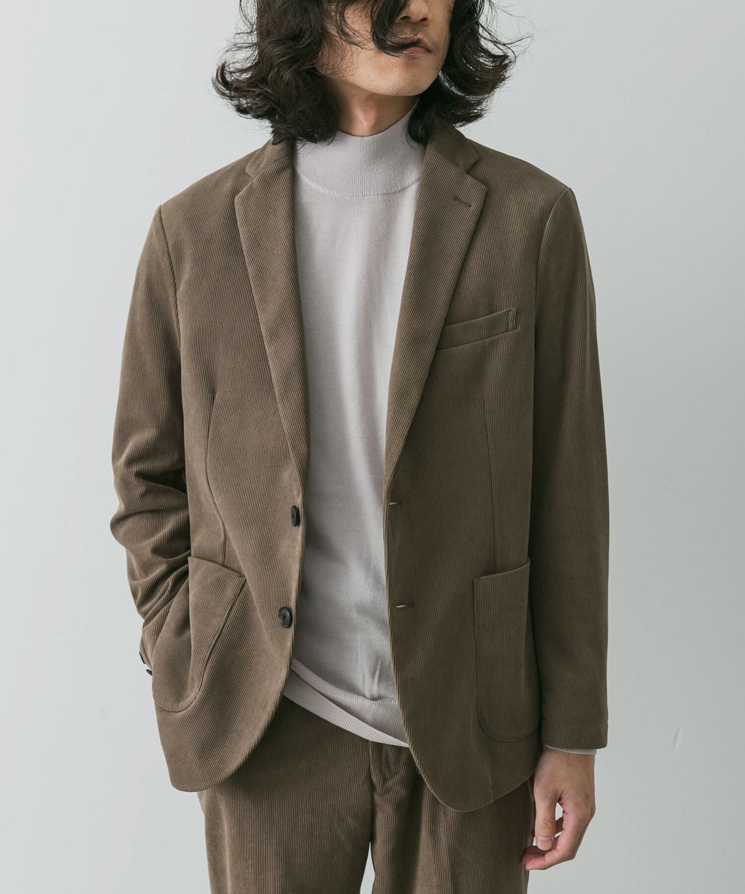 URBAN RESEARCH DOORS「LIFE STYLE TAILOR　コーデュロイコンフォータブルジャケット」|その他|