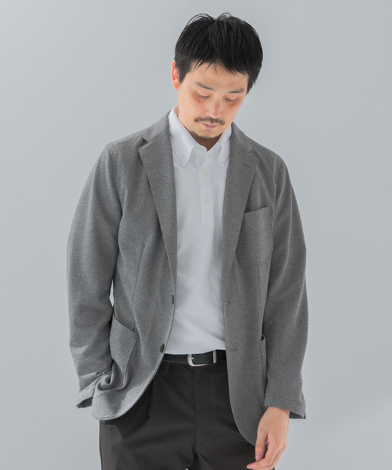 URBAN RESEARCH DOORS「『イージーケア/速乾』LIFE STYLE TAILOR　メランジニットイージージャケット」|その他|