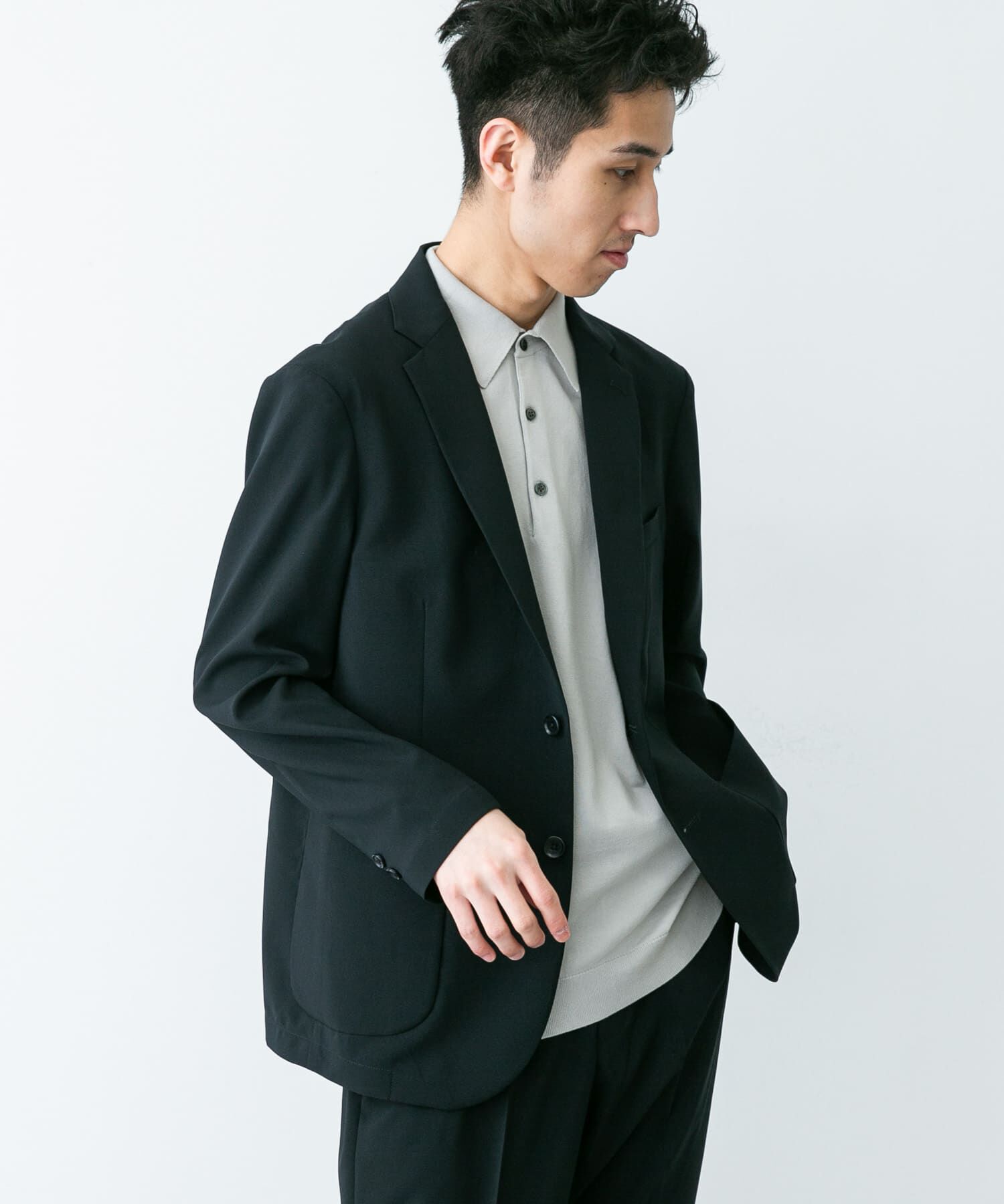 URBAN RESEARCH DOORS「LIFE STYLE TAILOR　リネンライクコンフォータブルジャケット」|その他|