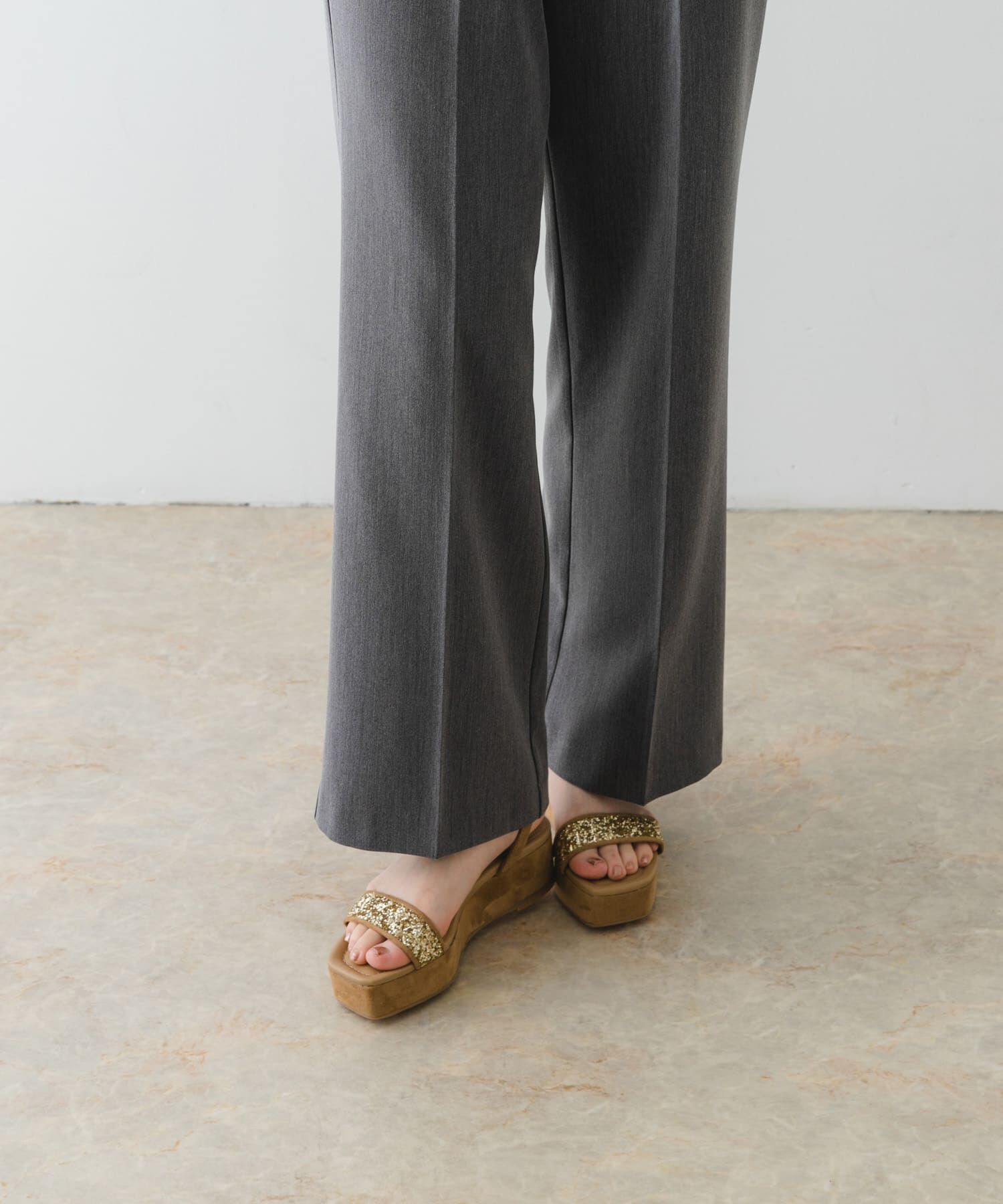 RODE SKO「グリッターアンクルサンダル」|サンダル|