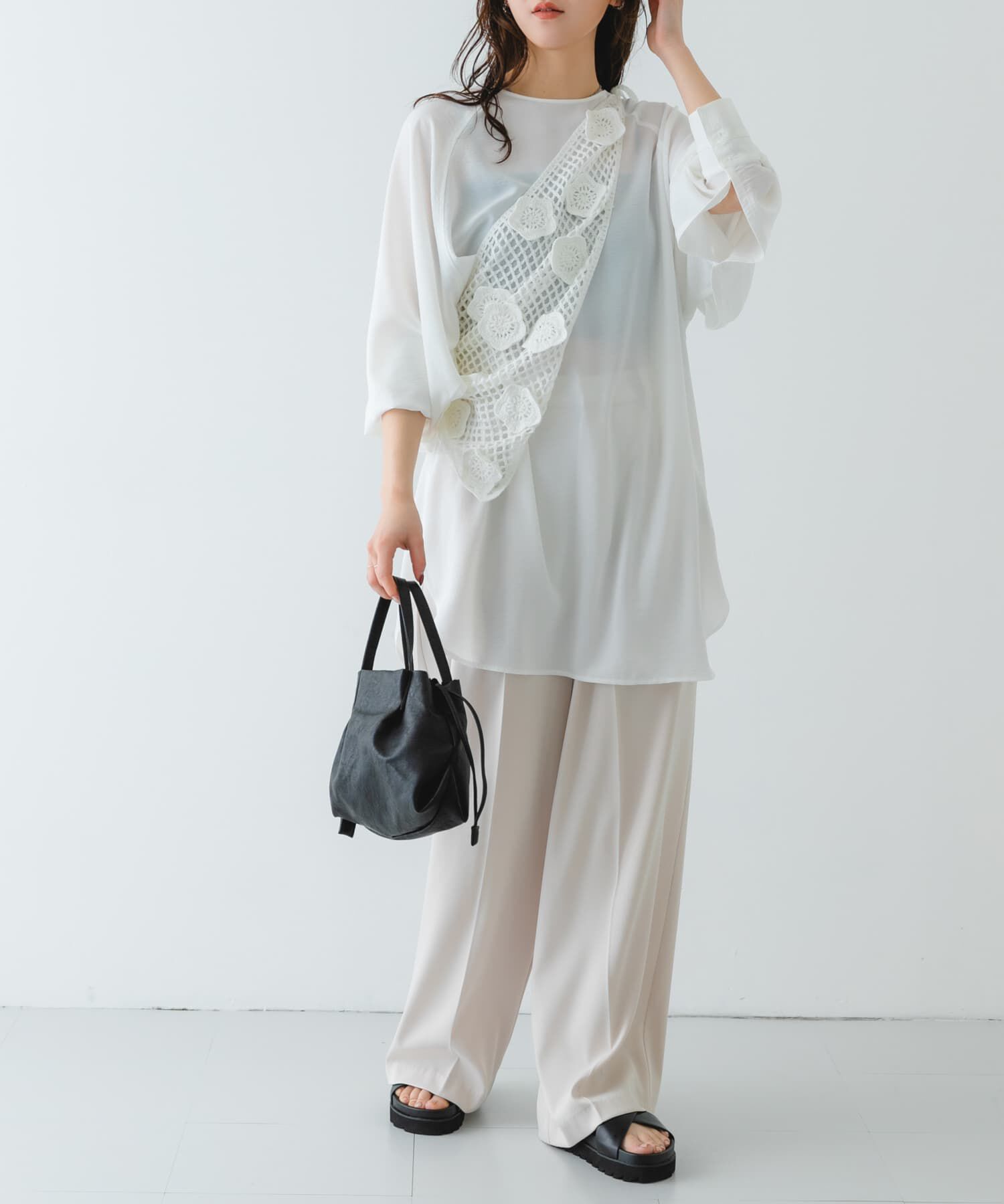 RODE SKO「フットベッドクロスサンダル」|サンダル|