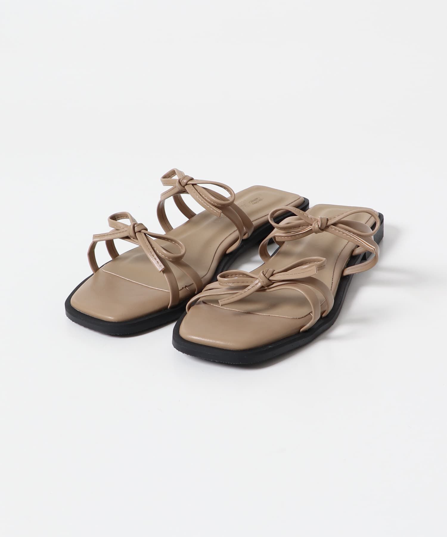 RODE SKO「『MADE IN JAPAN』ダブルリボンフラットサンダル」|サンダル|