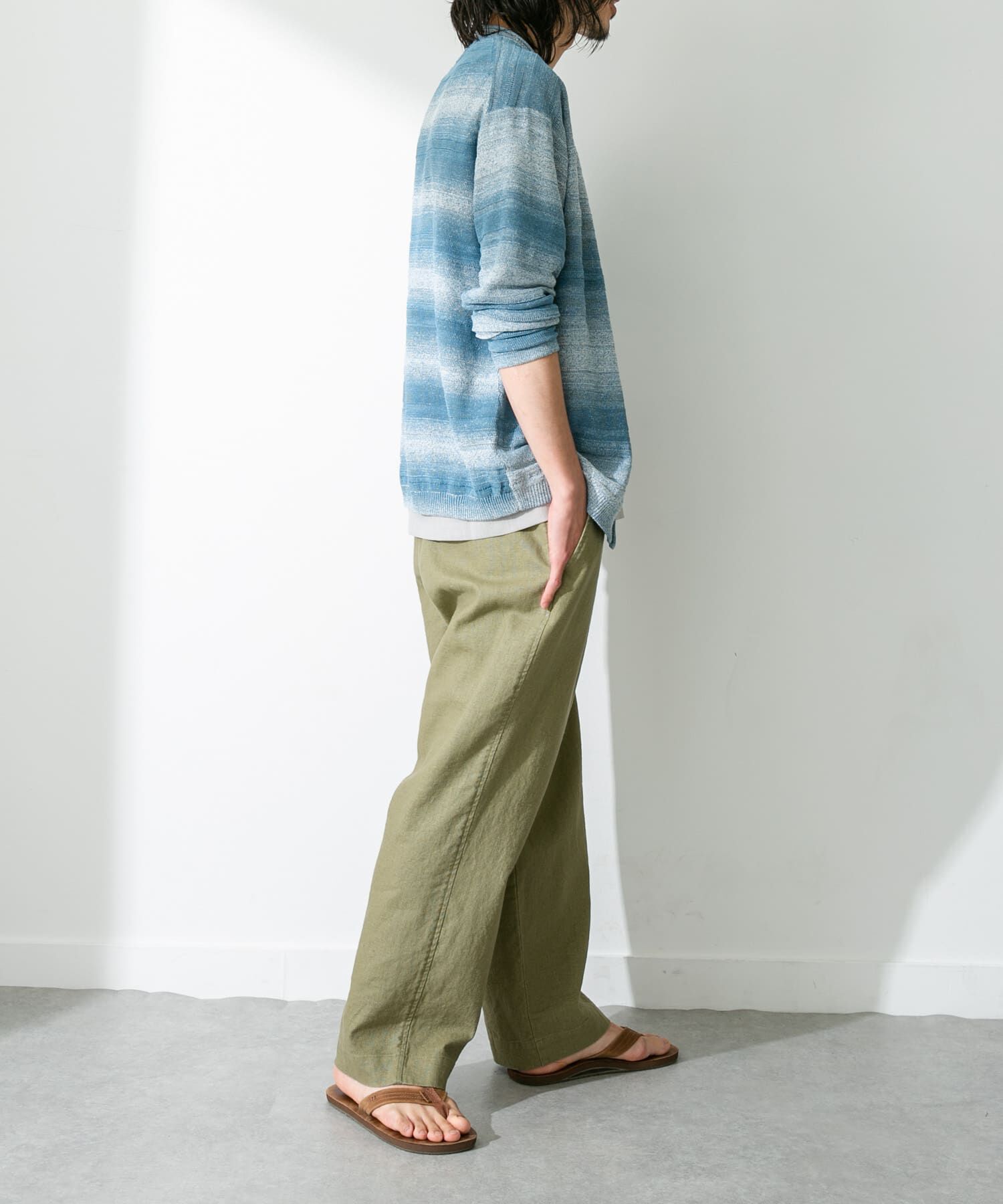 Sonny Label 「スペースダイライトニットカーディガン」|カーディガン|