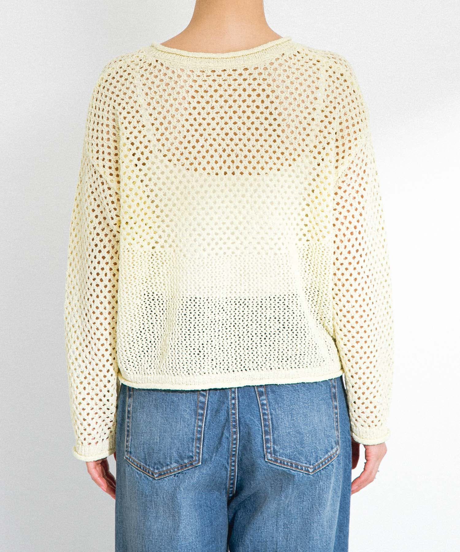 Sonny Label 「スパンコールメッシュニットプルオーバー」|ニット・セーター|