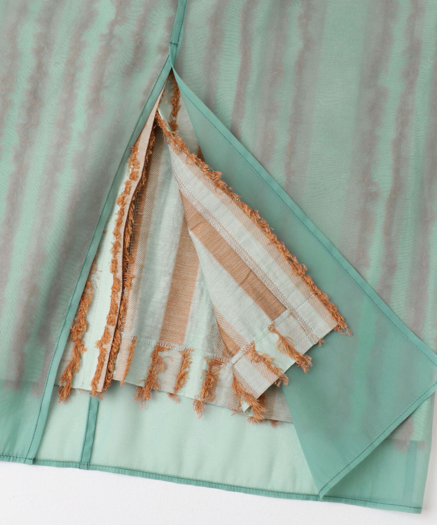 URBAN RESEARCH ROSSO「ジャガードレイヤースカート」|スカート|