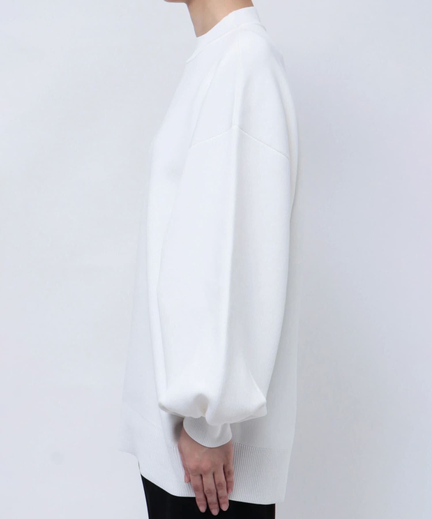 URBAN RESEARCH ROSSO「ELENDEEK　FORM SLEEVE OVER KNIT」|ニット・セーター|