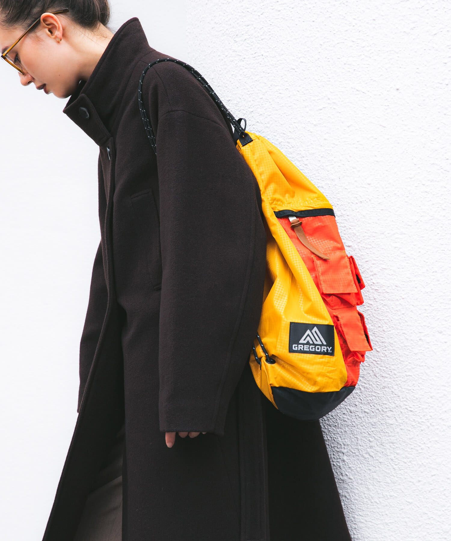 URBAN RESEARCH「スーパー100ウールスタンドカラーコート」|ノーカラーコート|