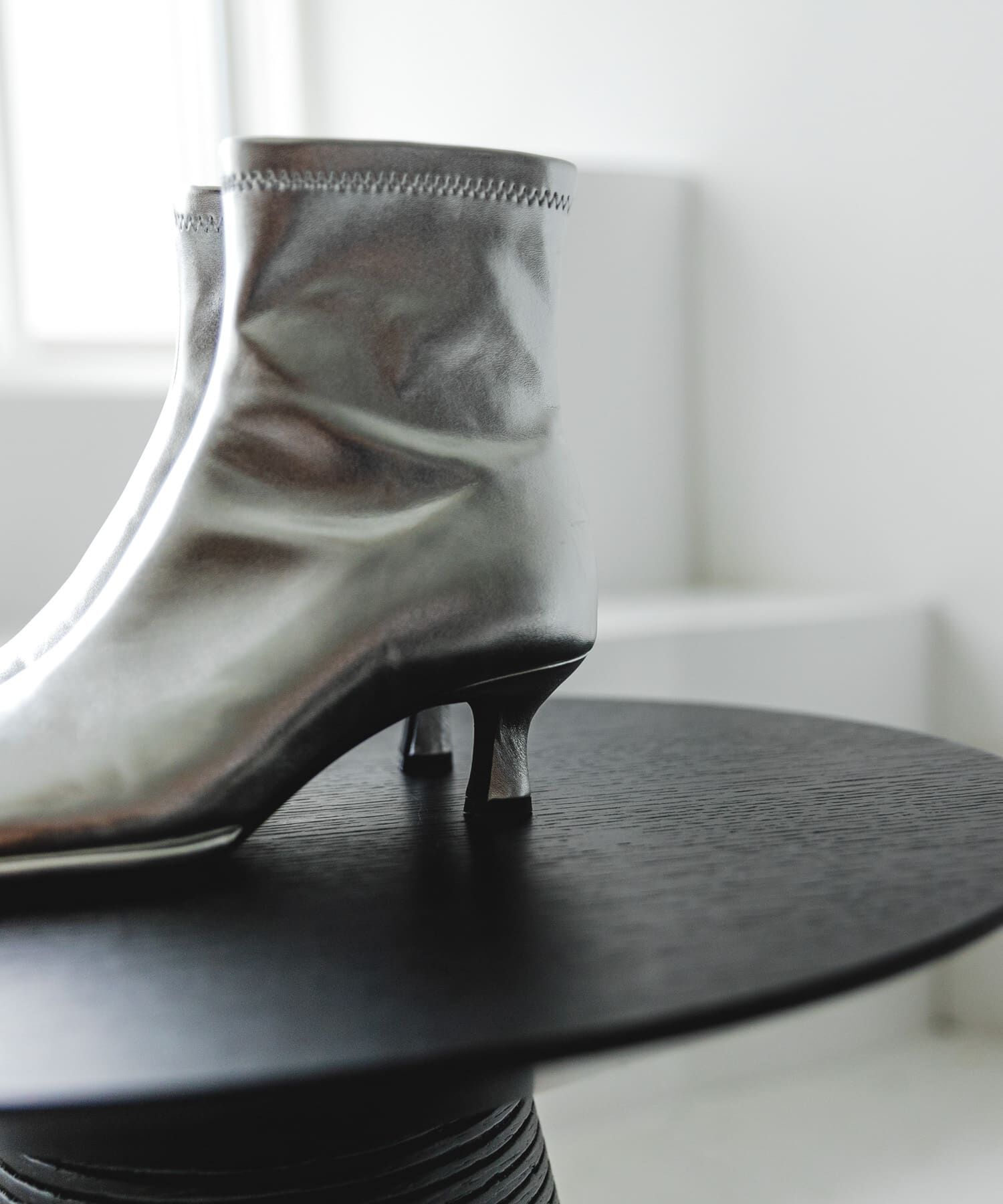 RODE SKO「キトゥンヒールブーツ」|ショートブーツ|