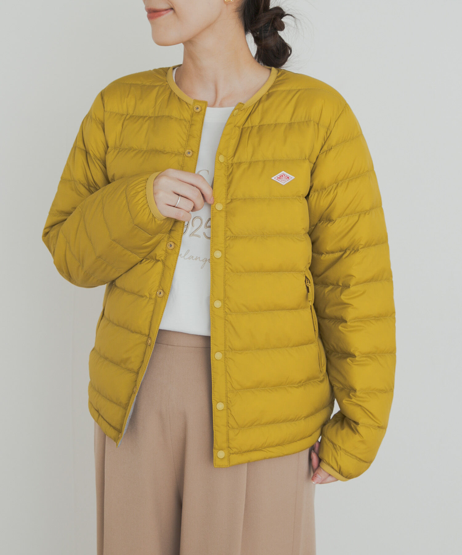 URBAN RESEARCH DOORS「DANTON　INNERDOWN CREWNECKJACKET」|ダウン|