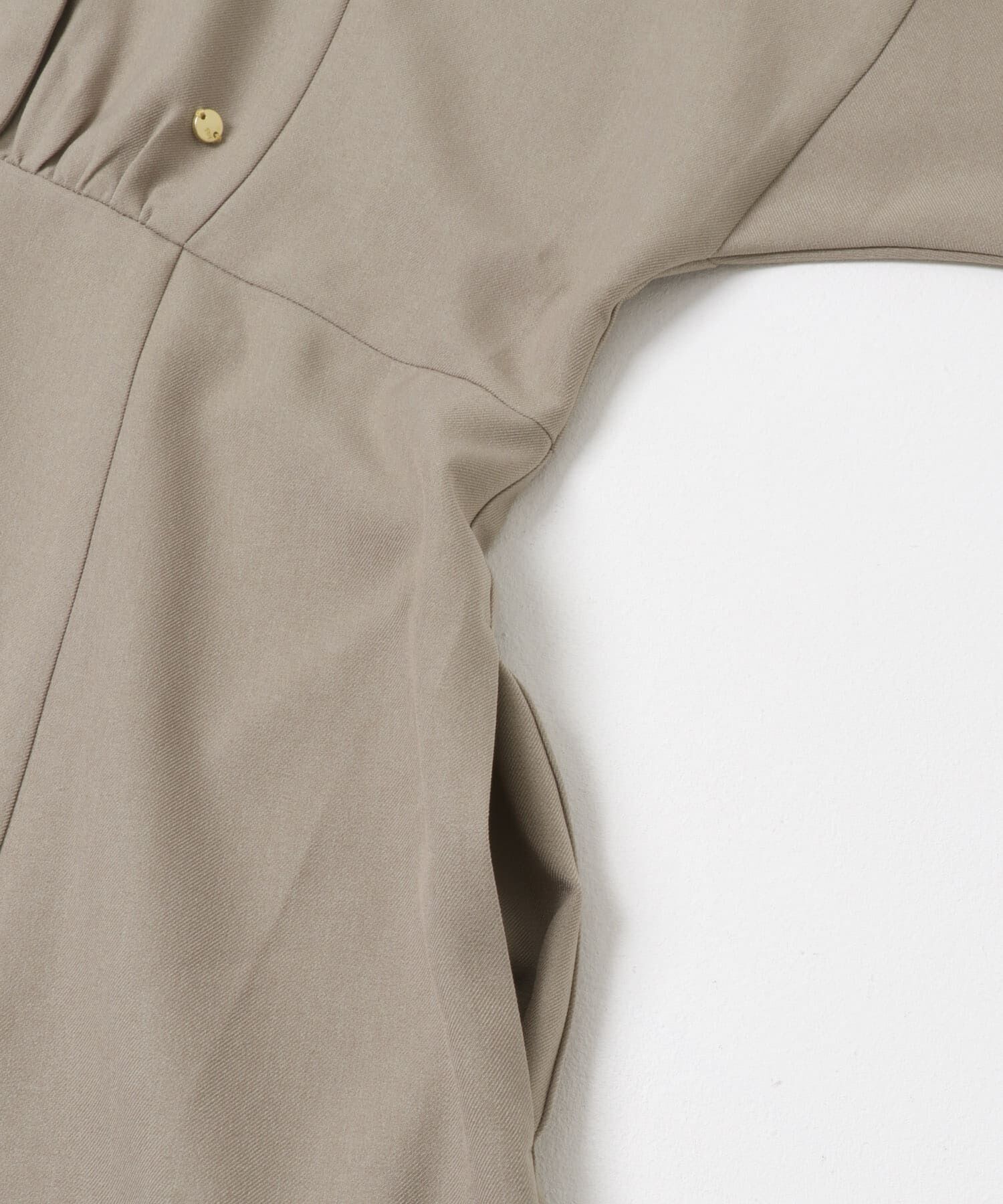 URBAN RESEARCH ROSSO「『UR TECH SMOOTHLUXE』F by ROSSO　キーネックワンピース」|ワンピース|