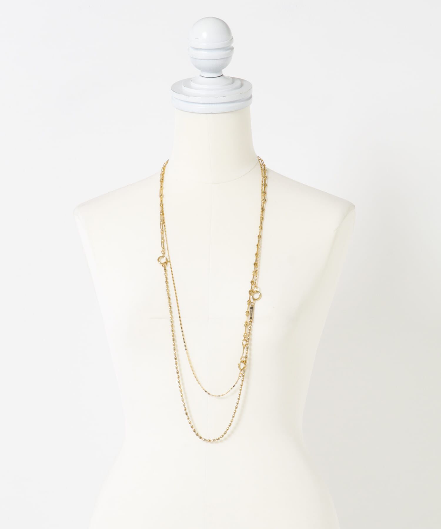 URBAN RESEARCH ROSSO「in mood　MULTI LINK CHAIN 3P necklace」|ネックレス|