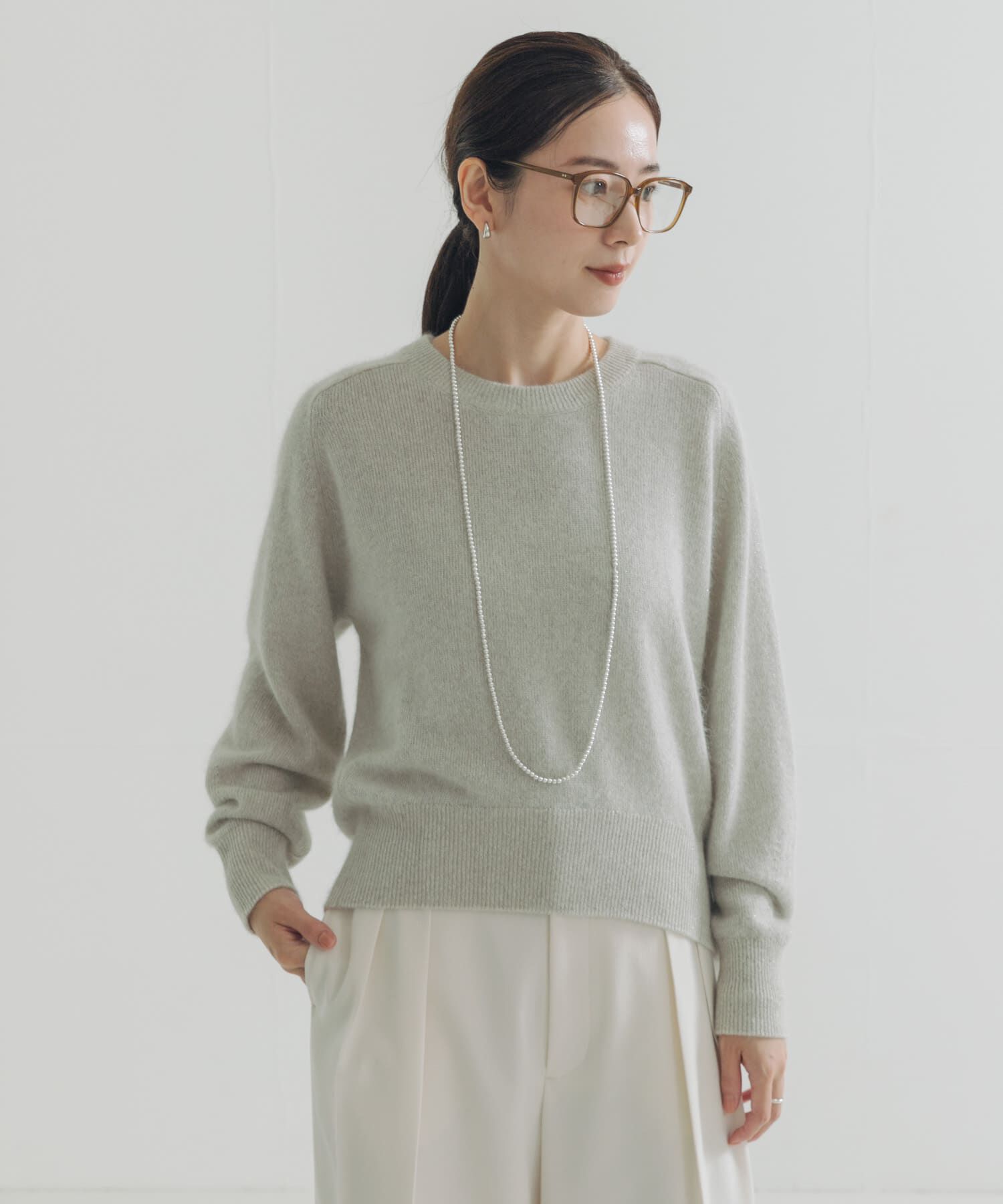 URBAN RESEARCH「FOX混ラメニット」|ニット・セーター|