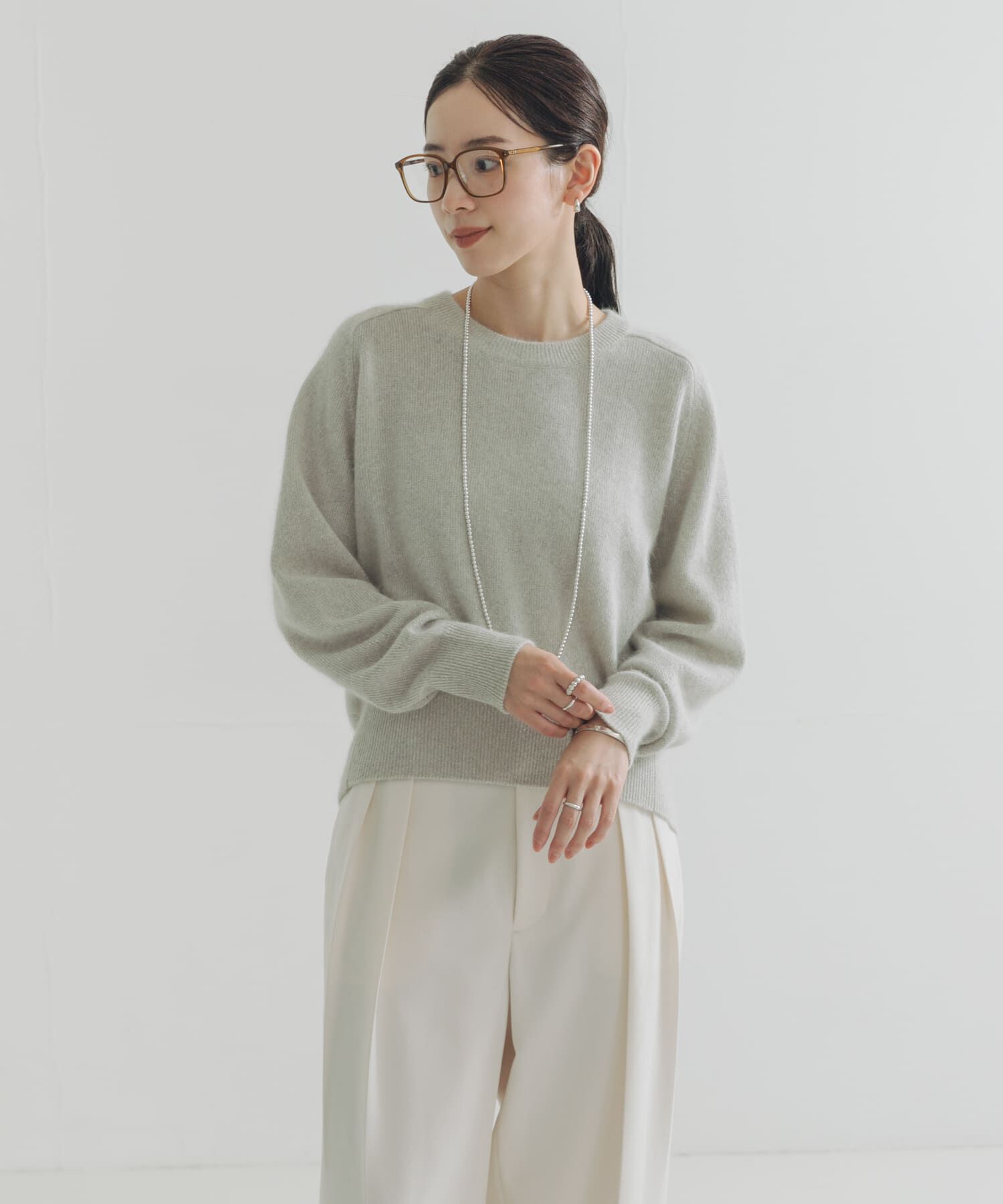 URBAN RESEARCH「FOX混ラメニット」|ニット・セーター|