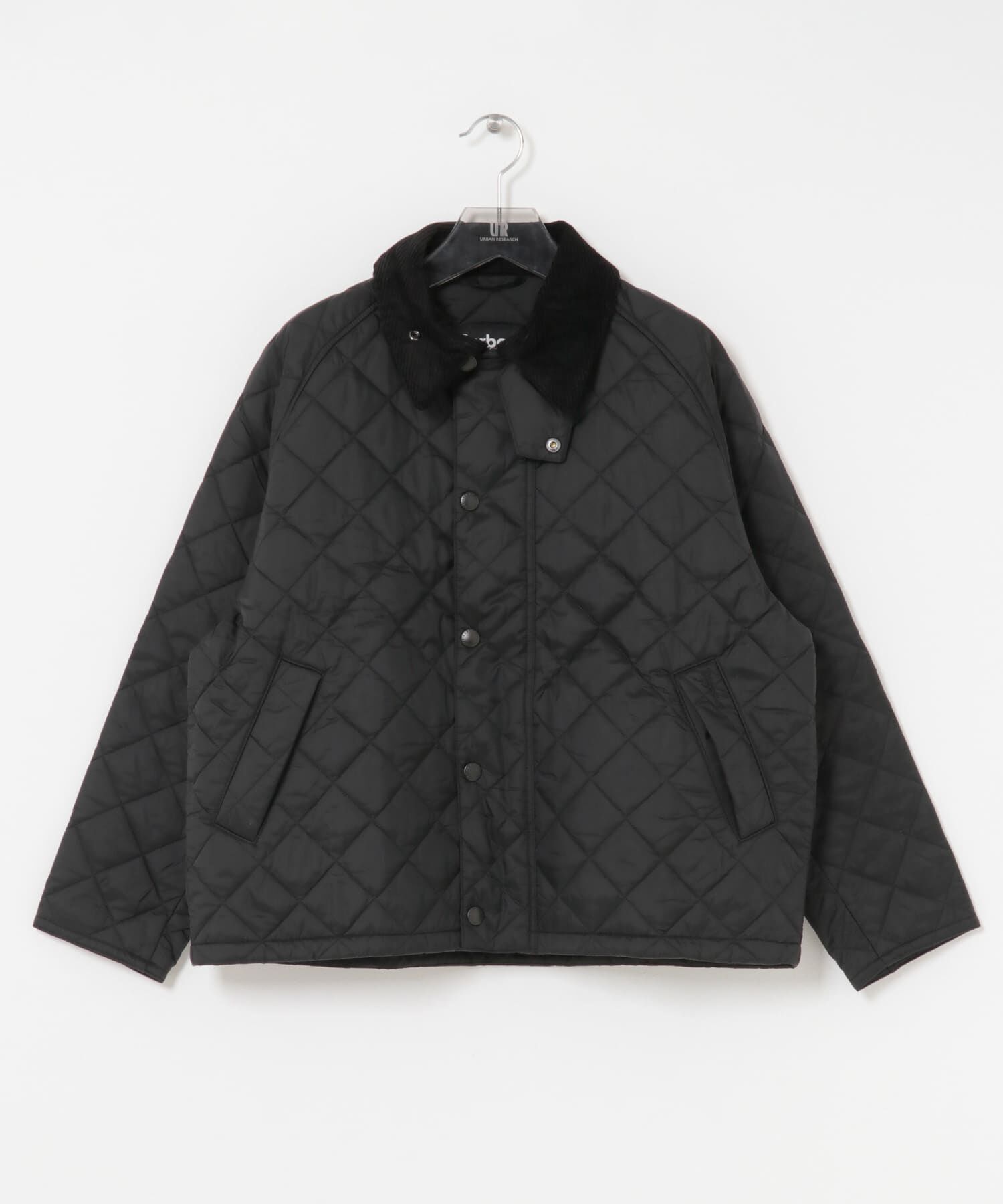 URBAN RESEARCH「Barbour　os transport quilted jacket」|ダウン|ブラック