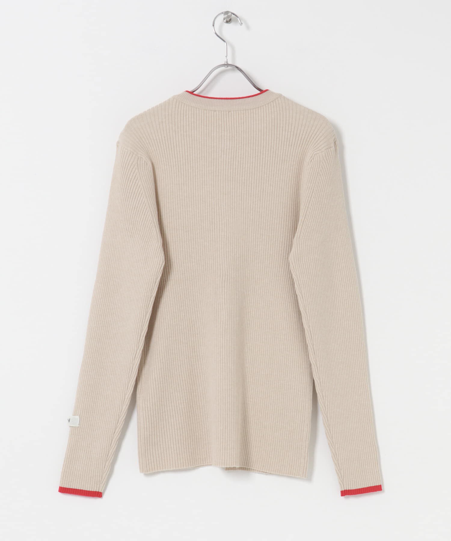 URBAN RESEARCH ROSSO「YENN　WOOL RIB CREW CARDIGAN」|カーディガン|