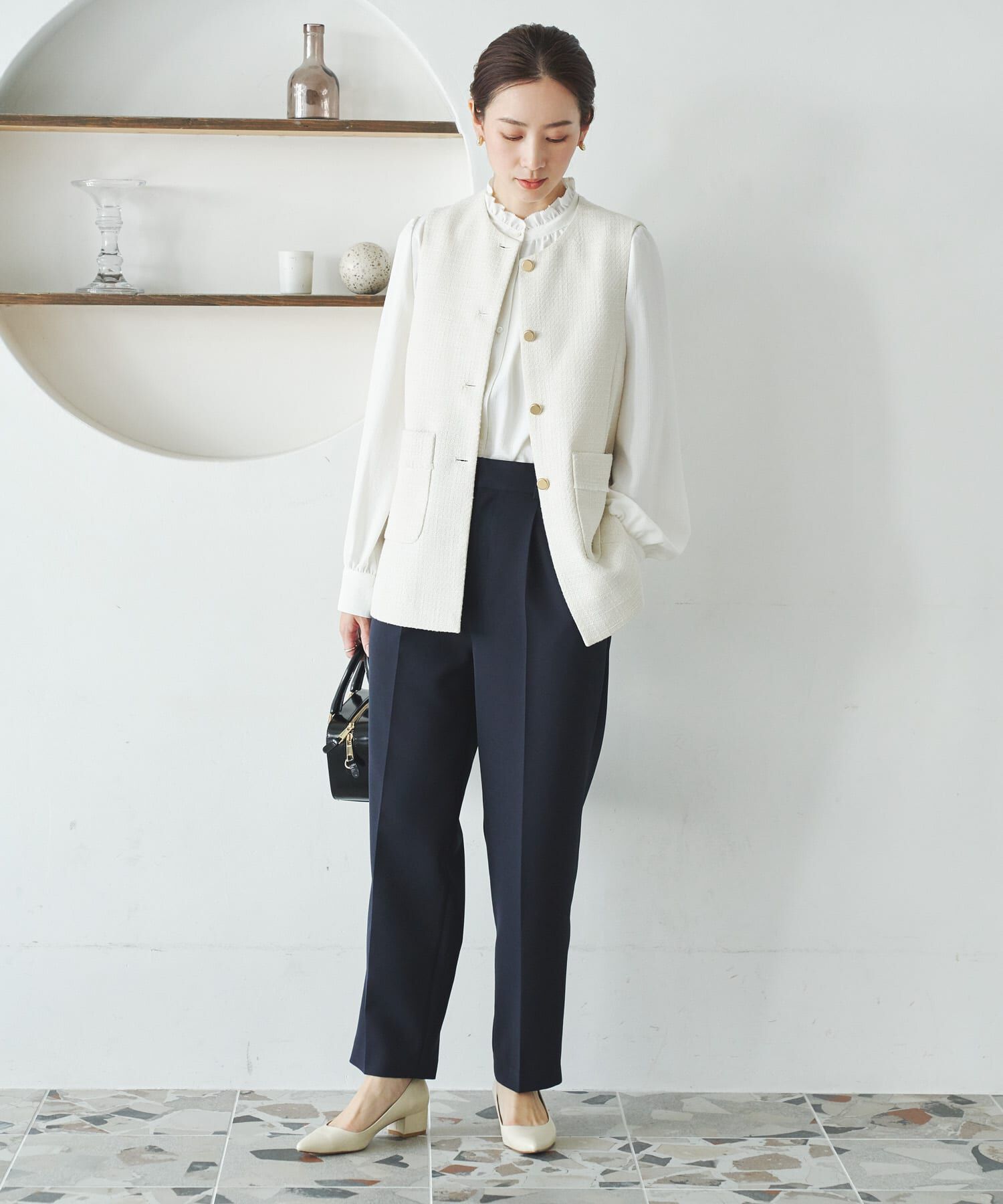 URBAN RESEARCH「『3サイズ展開』タックテーパードパンツ」|その他|