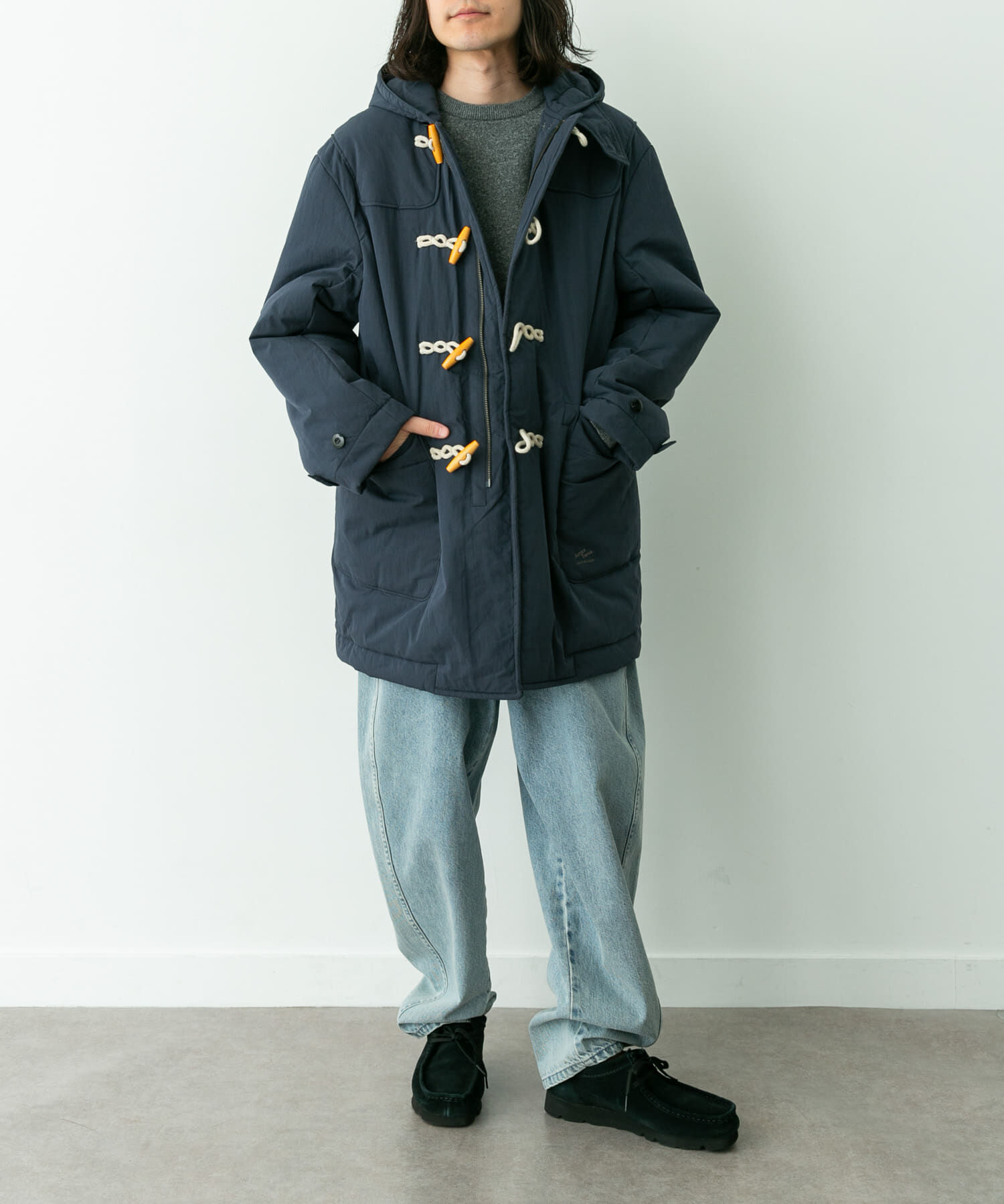 Sonny Label 「ARMY TWILL　Cotton Nylon Duffel Coat」|ダウン|