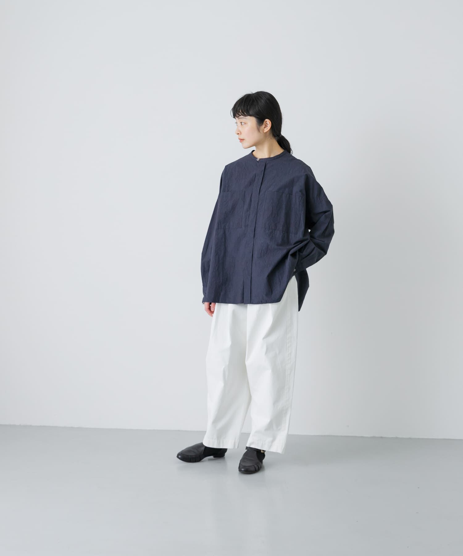 コットンリネンWポケットシャツ（かぐれ）｜ルミネのファッション通販