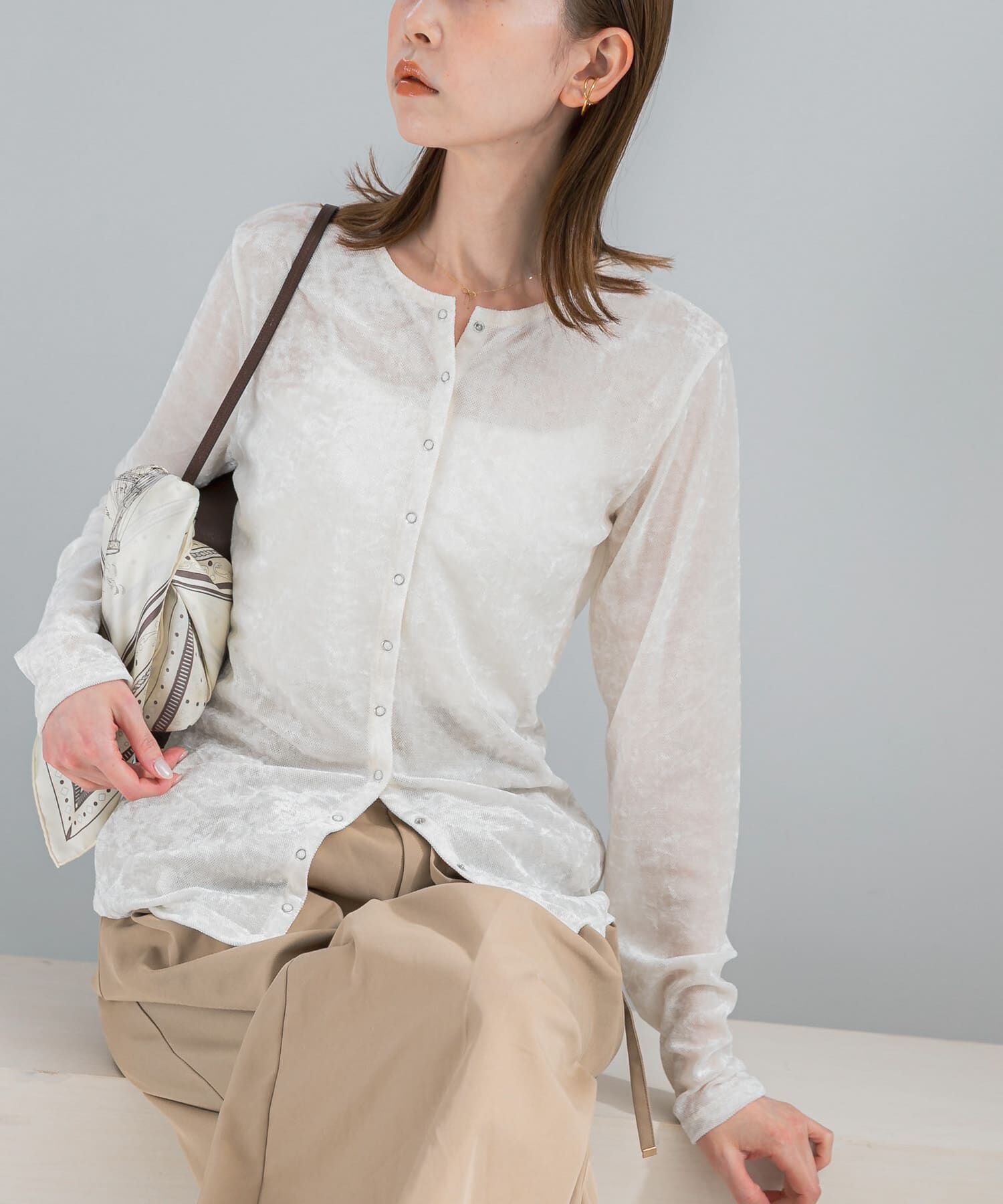 URBAN RESEARCH ROSSO「シアーベロアデザインプルオーバー」|その他|