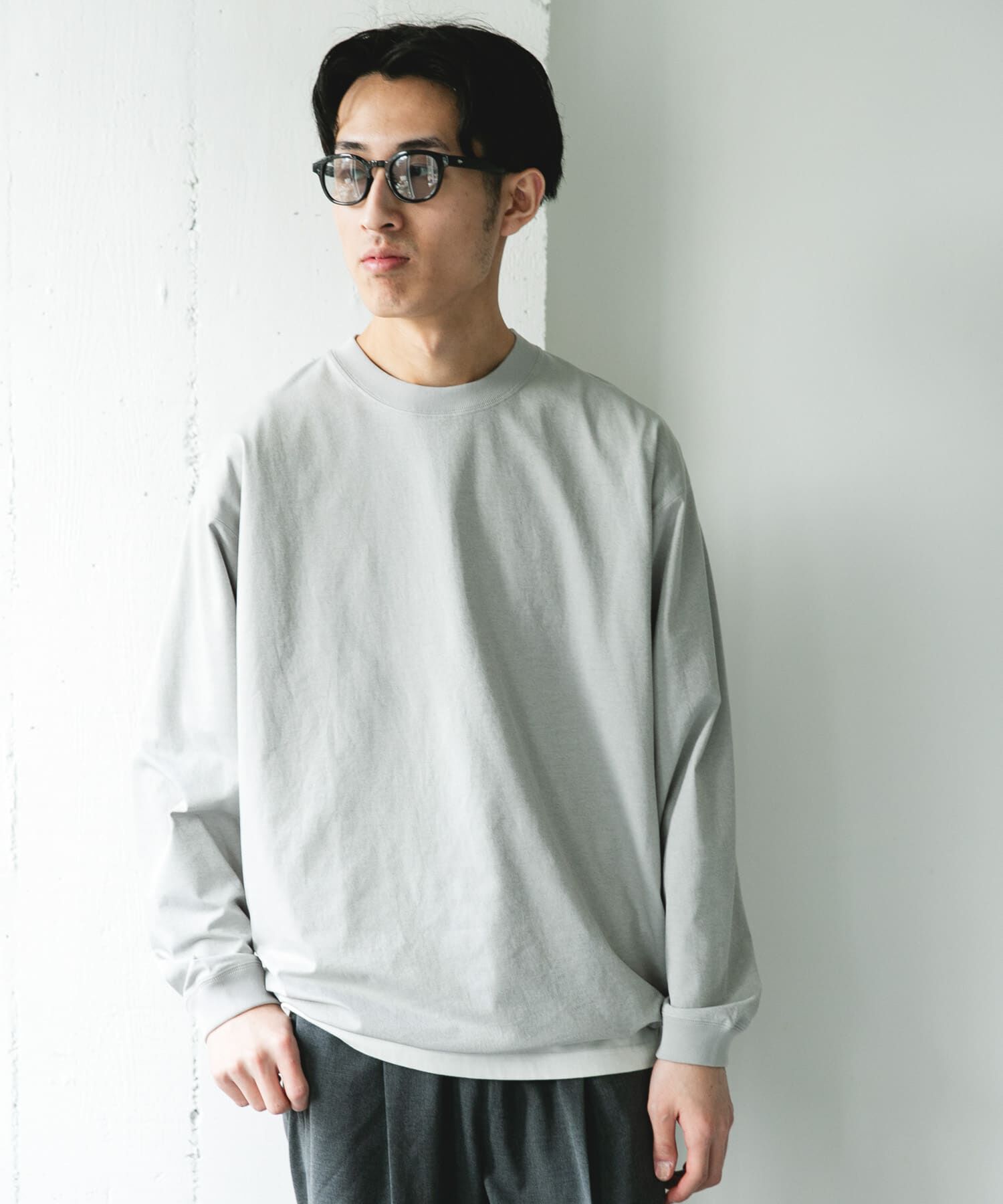 URBAN RESEARCH DOORS「『吸水速乾/接触冷感/ｲｰｼﾞｰｹｱ』ｸｲｯｸﾄﾞﾗｲ ﾄﾞﾛｽﾄﾛﾝ 」|Tシャツ・カットソー|