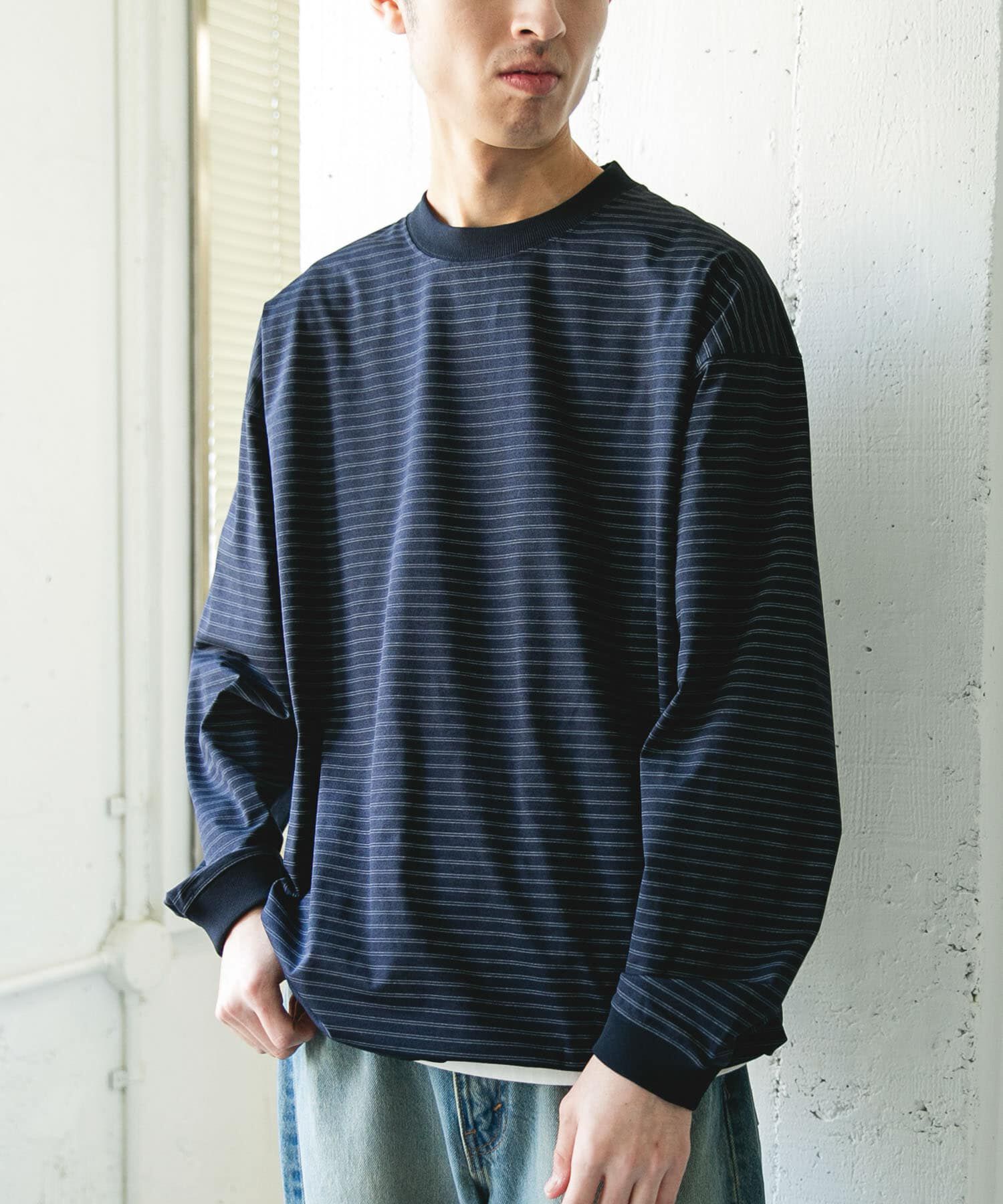 URBAN RESEARCH DOORS「『吸水速乾/接触冷感/ｲｰｼﾞｰｹｱ』ｸｲｯｸﾄﾞﾗｲ ﾄﾞﾛｽﾄﾛﾝ 」|Tシャツ・カットソー|