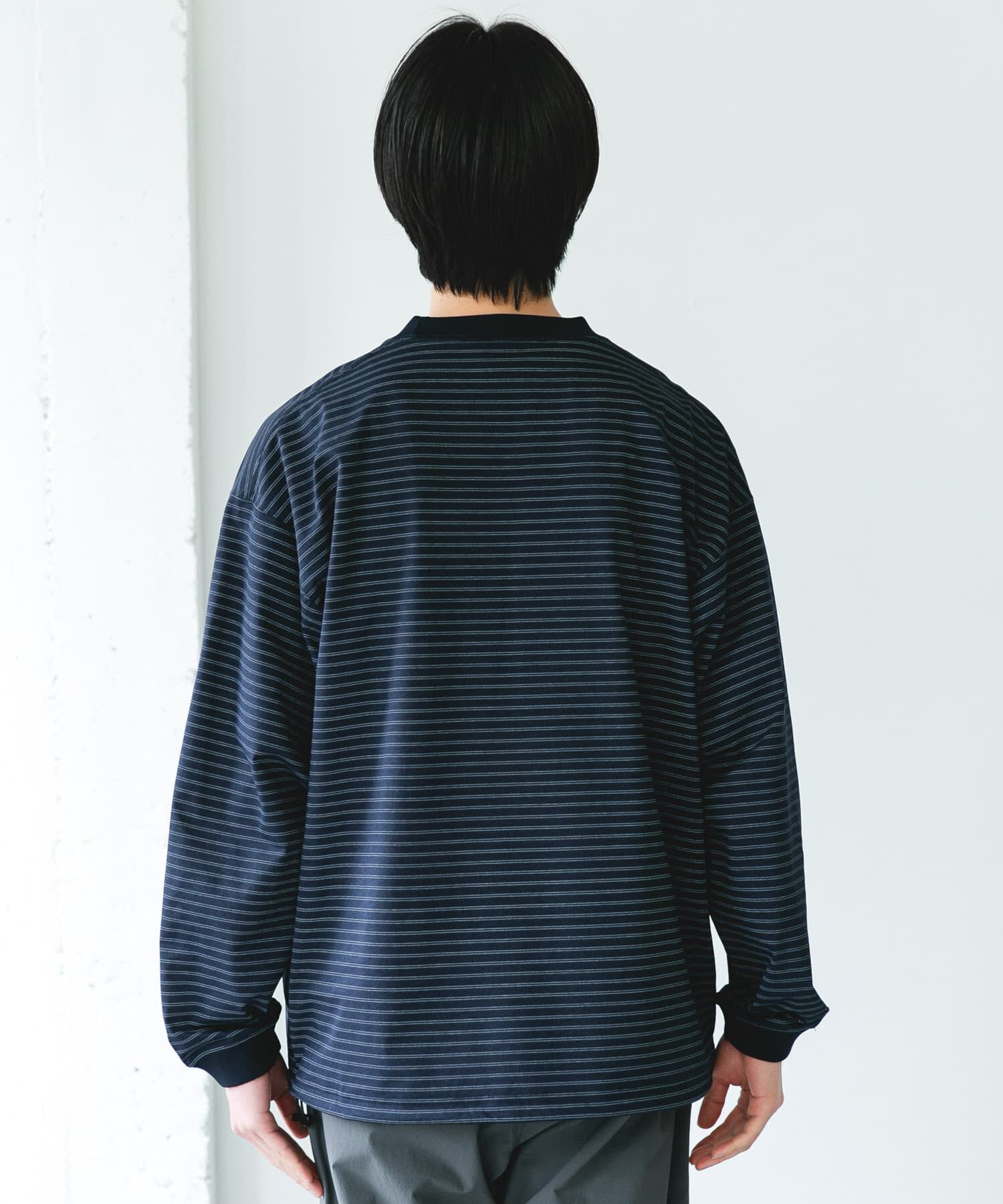 URBAN RESEARCH DOORS「『吸水速乾/接触冷感/ｲｰｼﾞｰｹｱ』ｸｲｯｸﾄﾞﾗｲ ﾄﾞﾛｽﾄﾛﾝ 」|Tシャツ・カットソー|