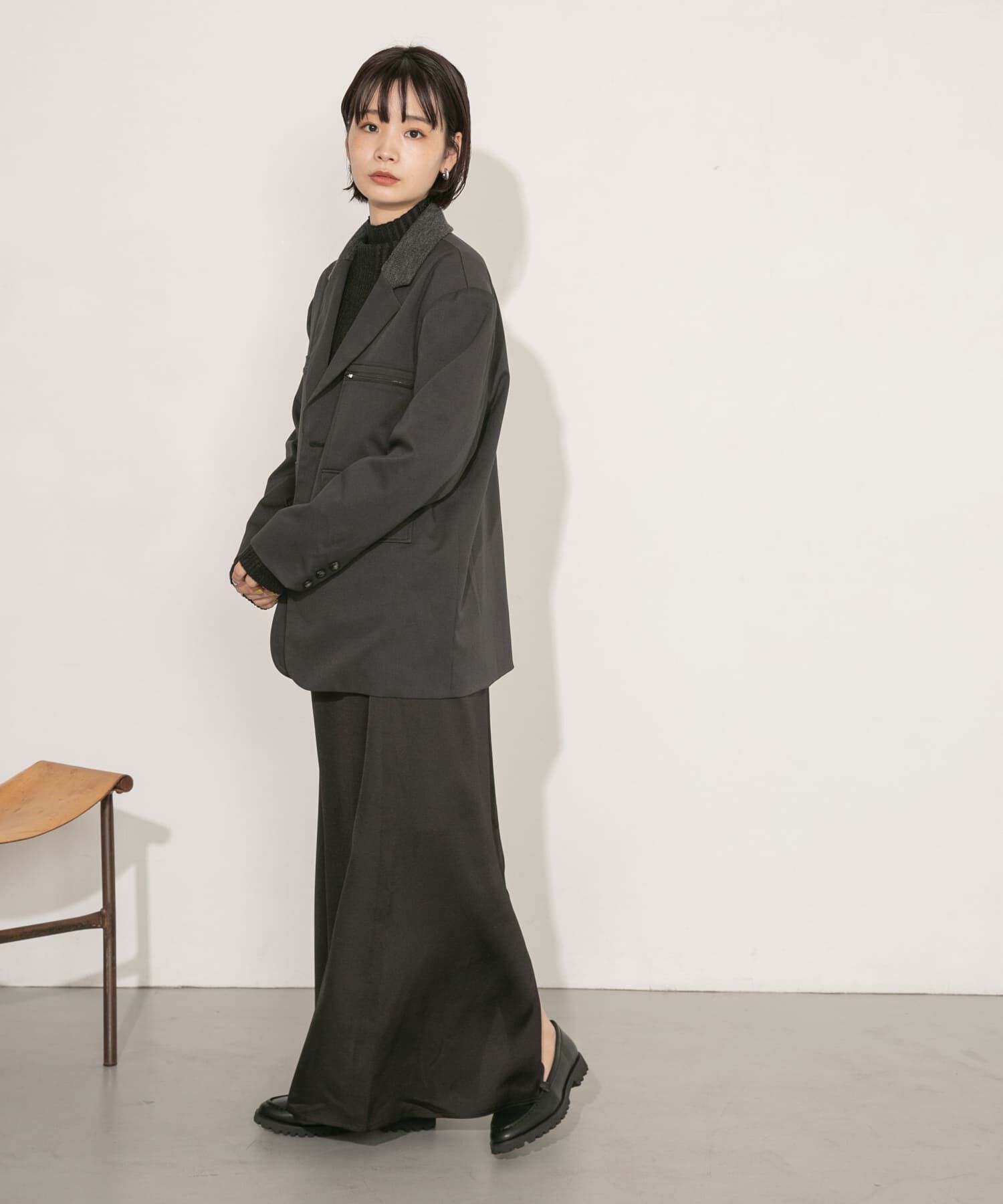  「Aラインロングスカート」|スカート|