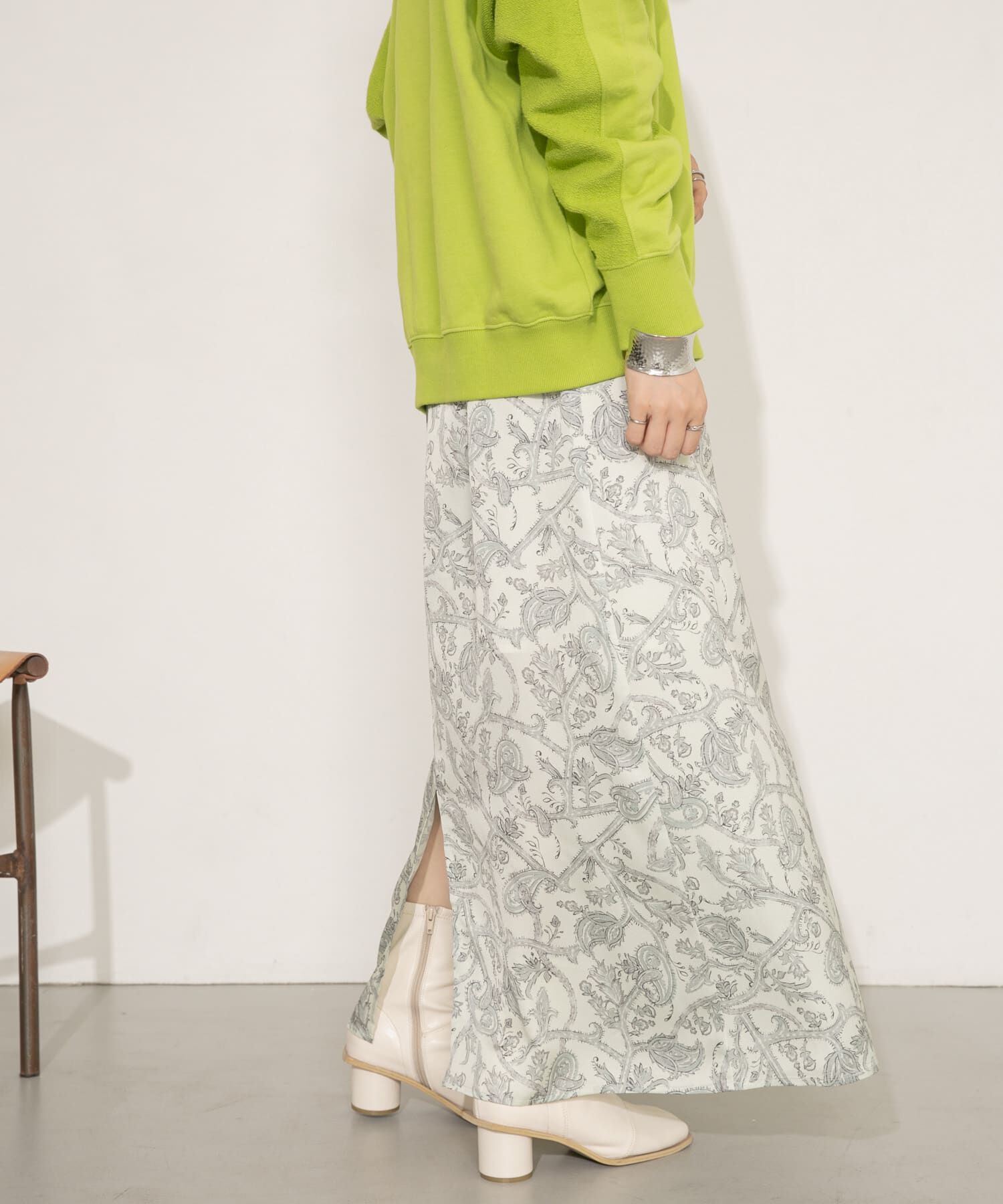  「Aラインロングスカート」|スカート|