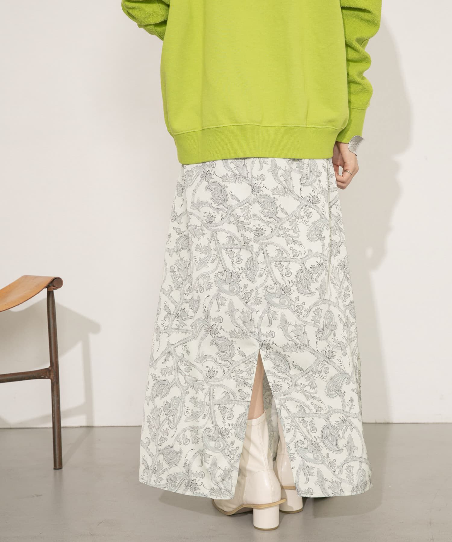  「Aラインロングスカート」|スカート|