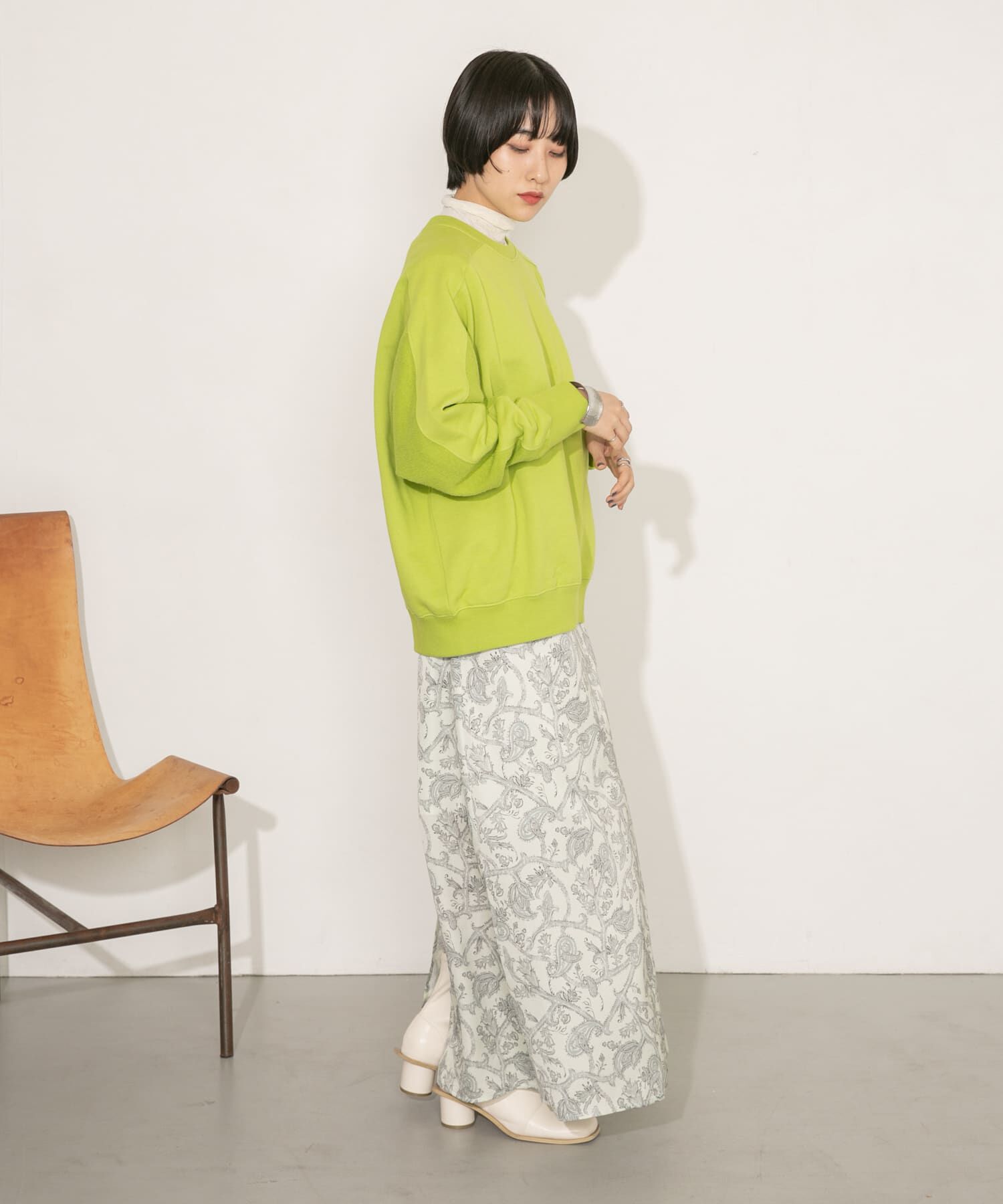  「Aラインロングスカート」|スカート|