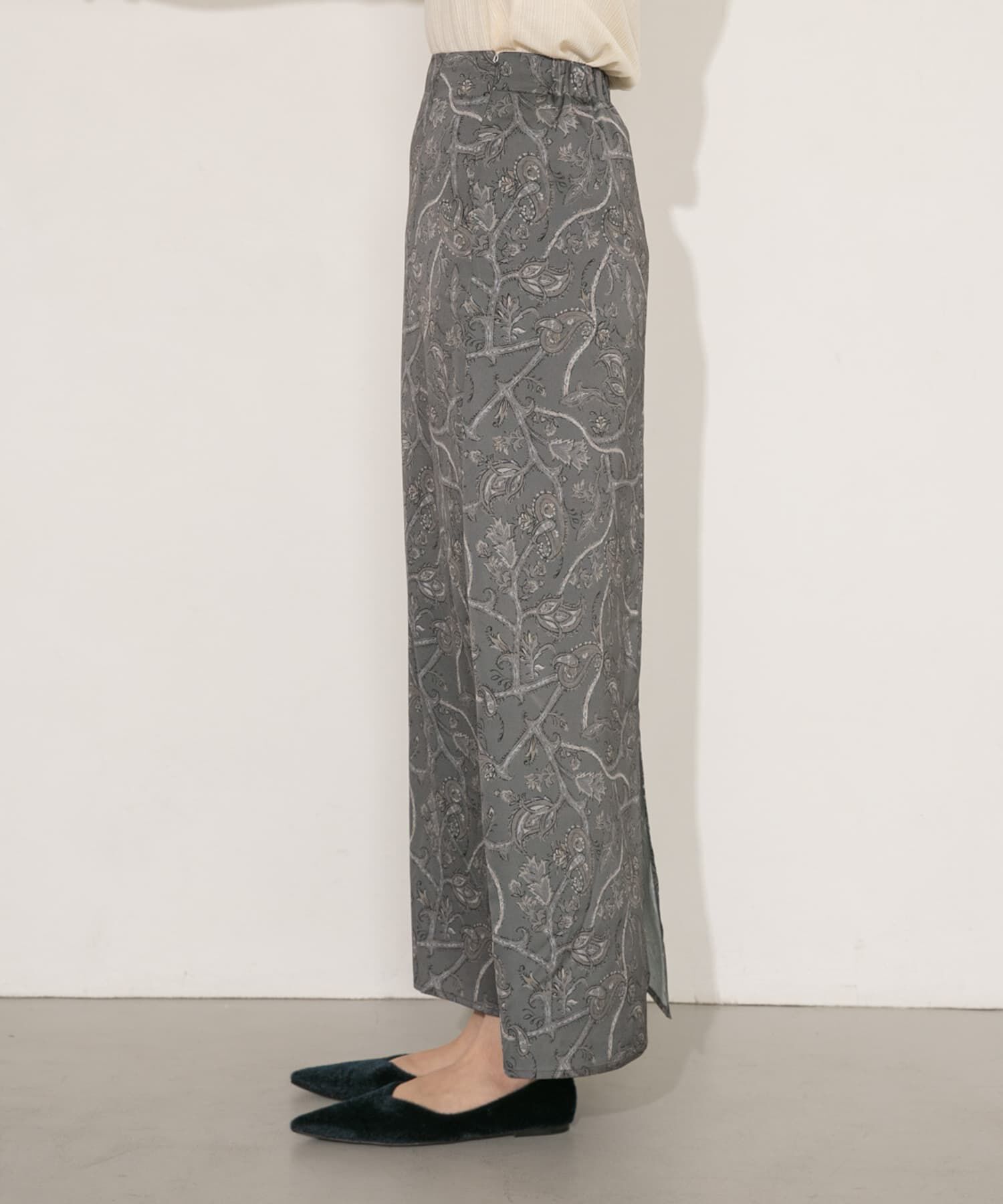  「Aラインロングスカート」|スカート|