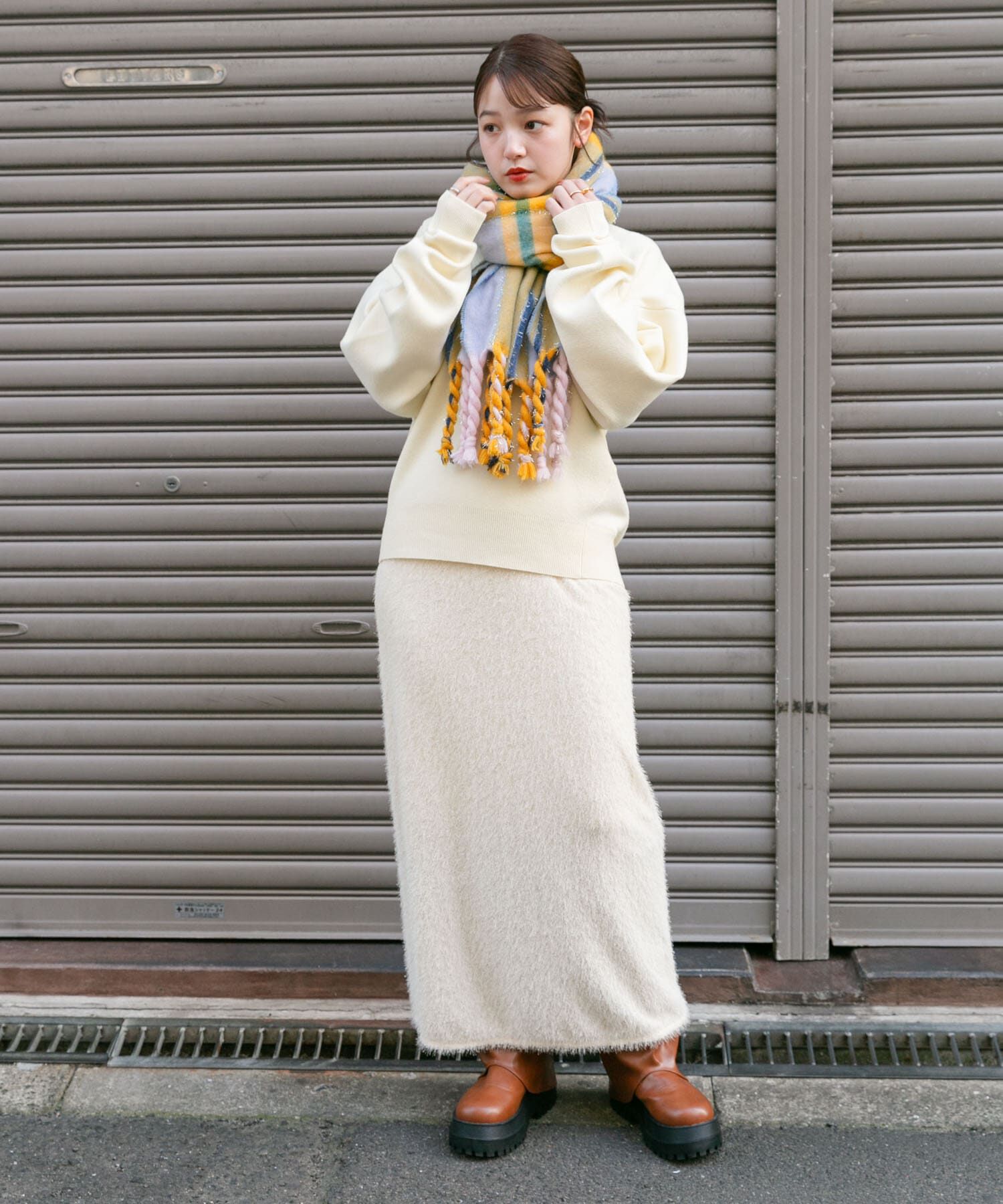  「カバーデザインロングブーツ」|ショートブーツ|