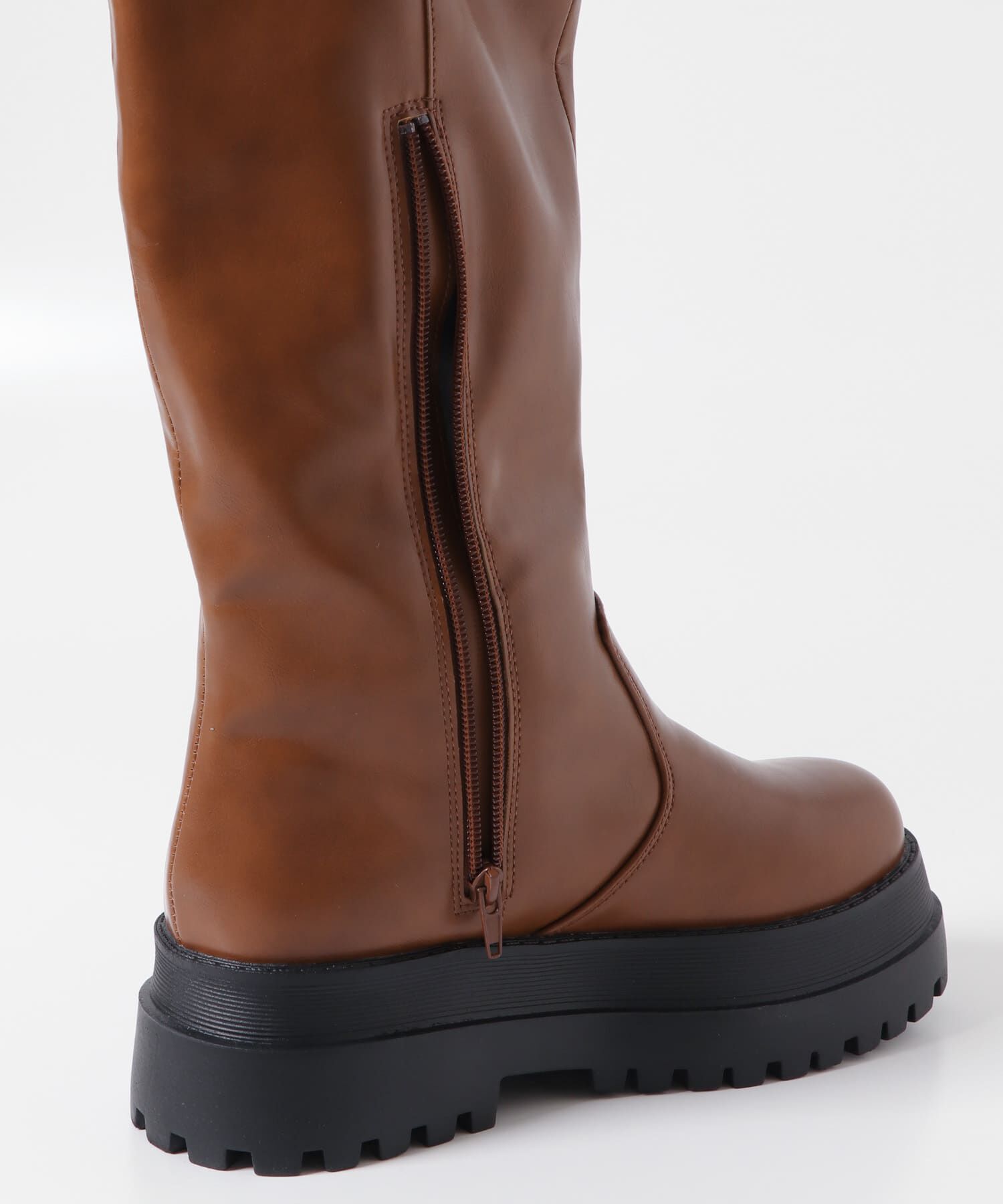  「カバーデザインロングブーツ」|ショートブーツ|