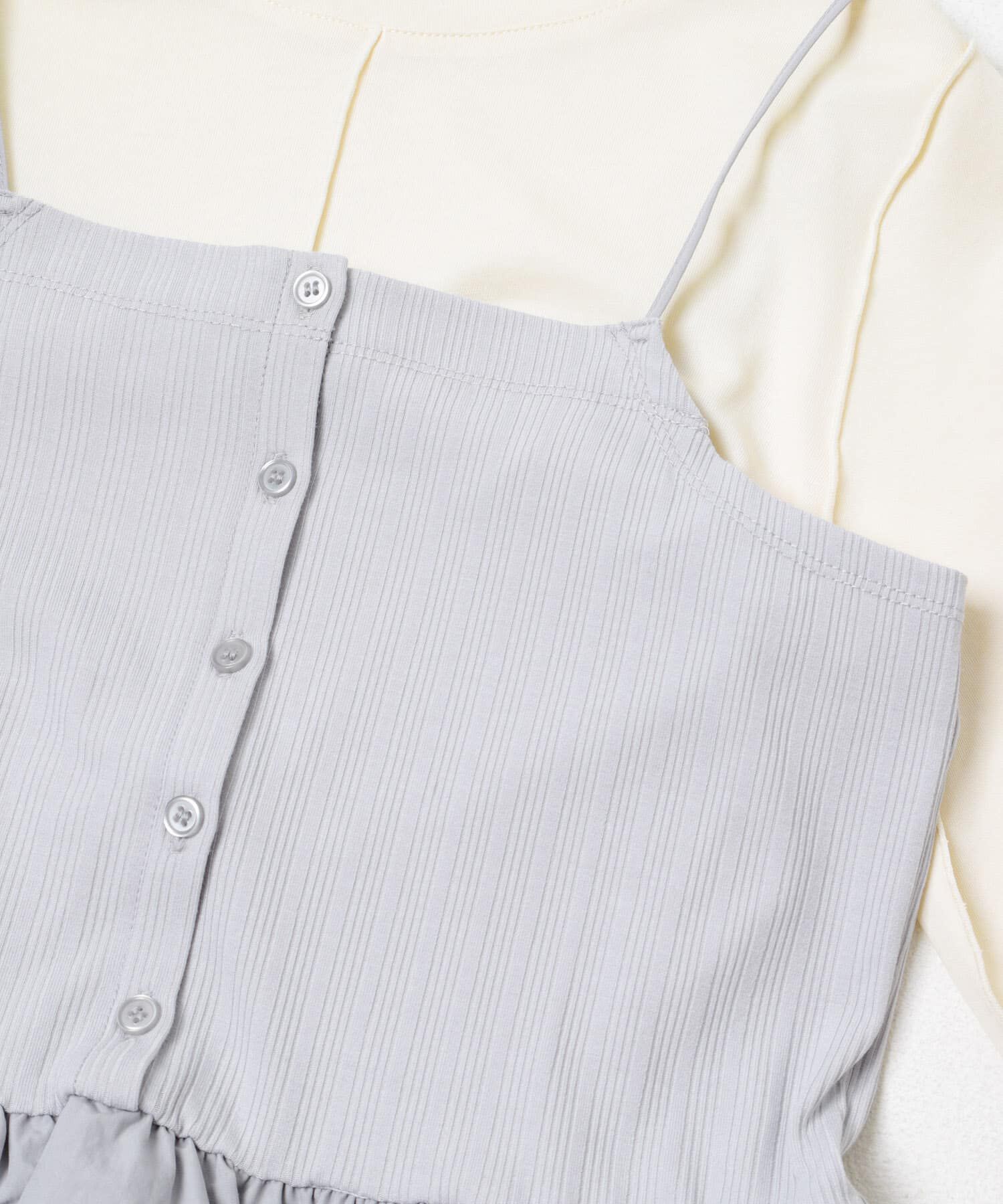  「バルーンビスチェSETトップス」|Tシャツ・カットソー|