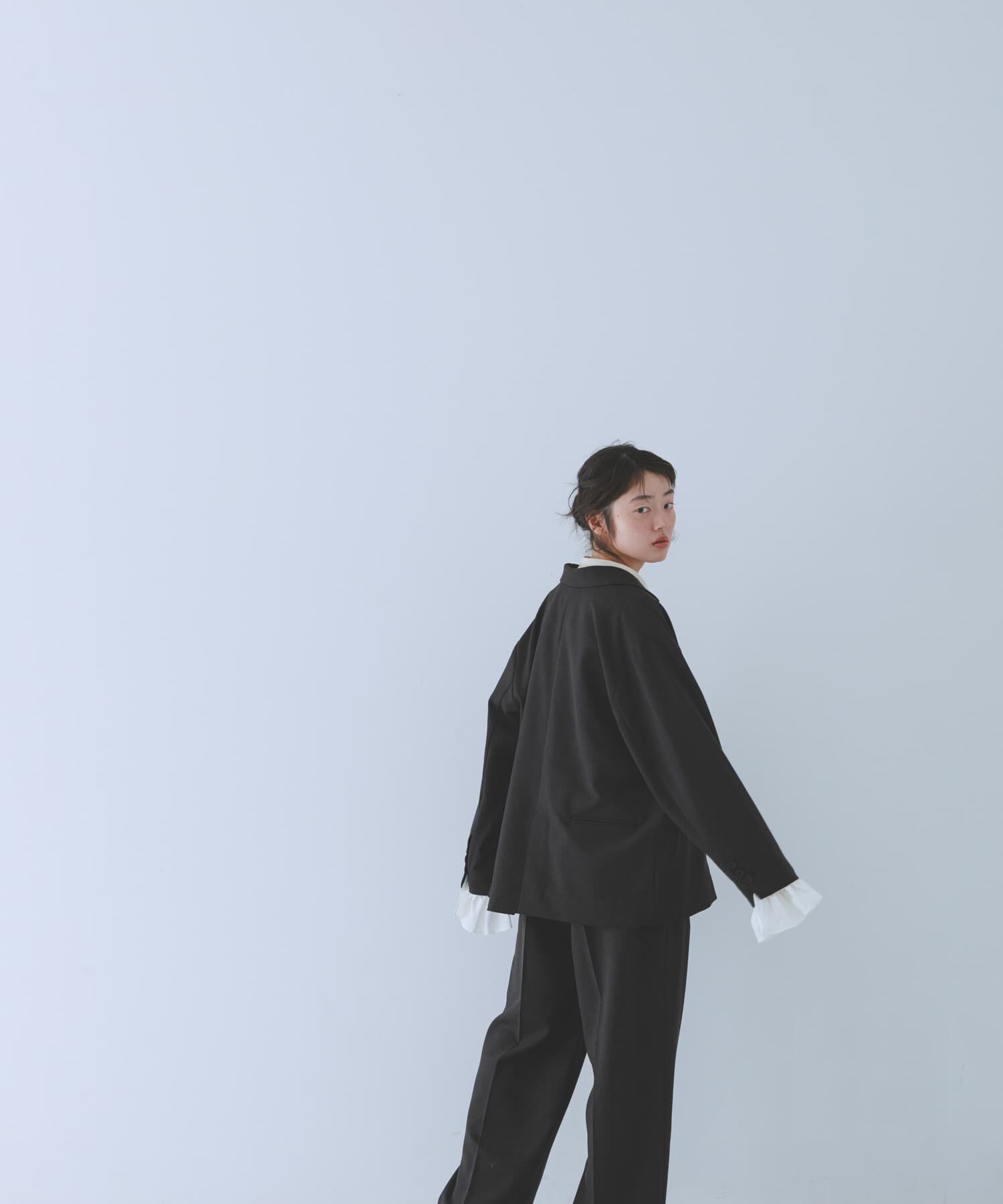  「フリルスリーブテーラードジャケット」|その他|