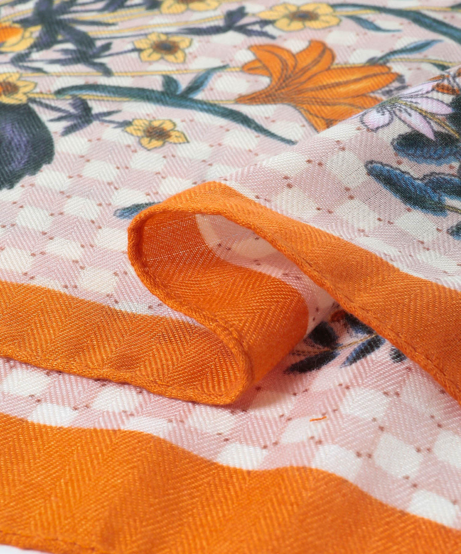  「ヴィンテージフラワースカーフ」|バンダナ・スカーフ|