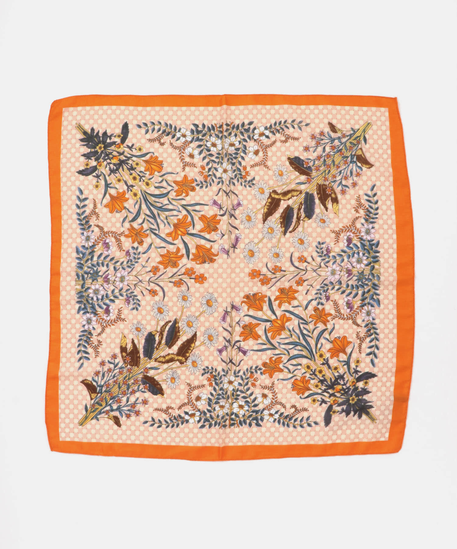  「ヴィンテージフラワースカーフ」|バンダナ・スカーフ|