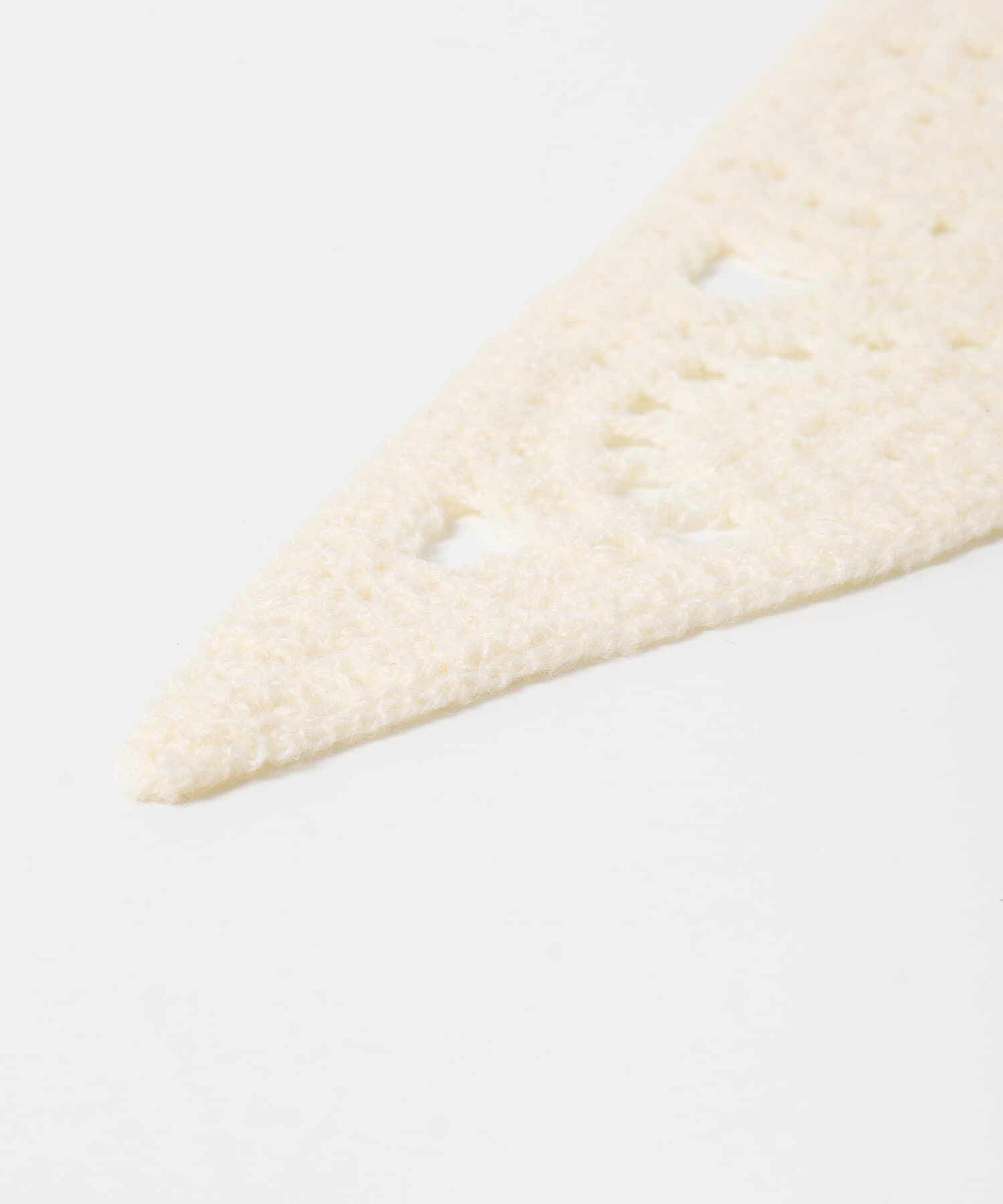  「トライアングルクロシェスカーフ」|バンダナ・スカーフ|