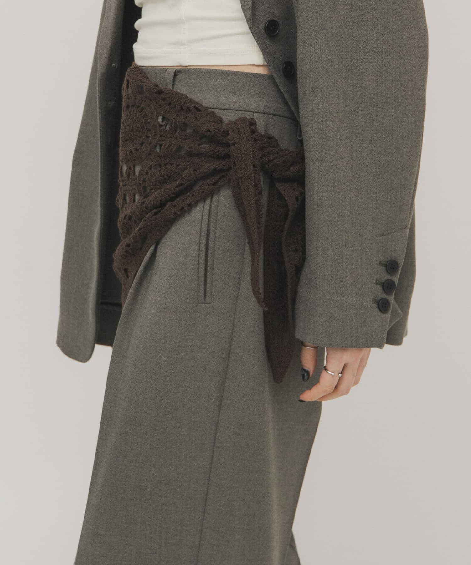  「トライアングルクロシェスカーフ」|バンダナ・スカーフ|