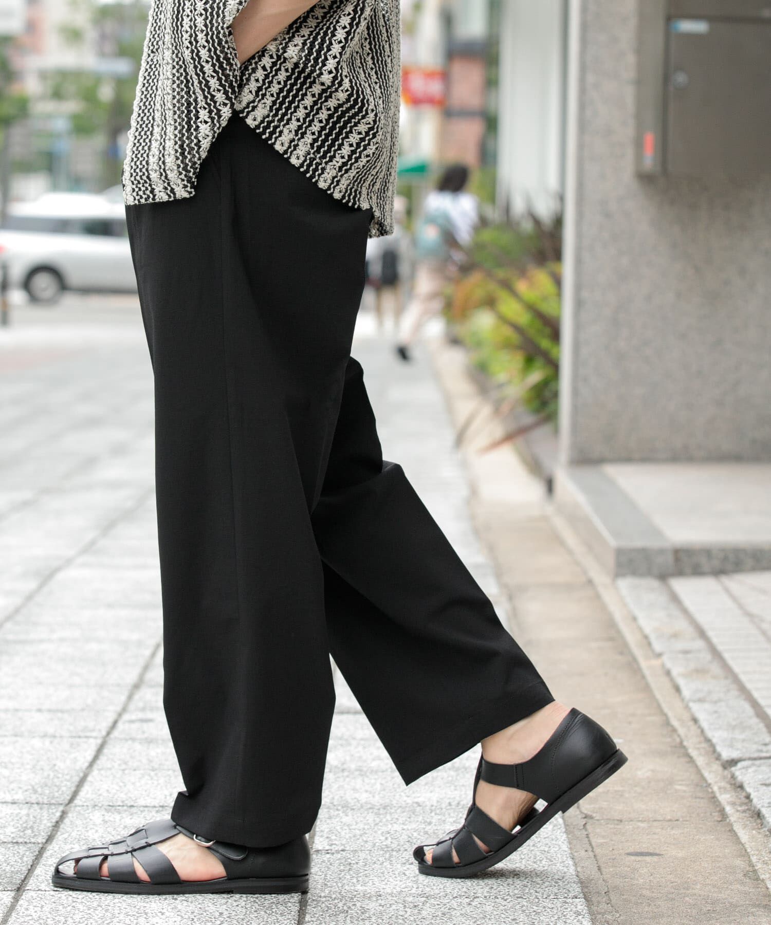 SENSE OF PLACE by URBAN RESEARCH「『セットアップ対応』 『UR TECH DRYLUXE』リネンライクテーパードパンツ」|その他|