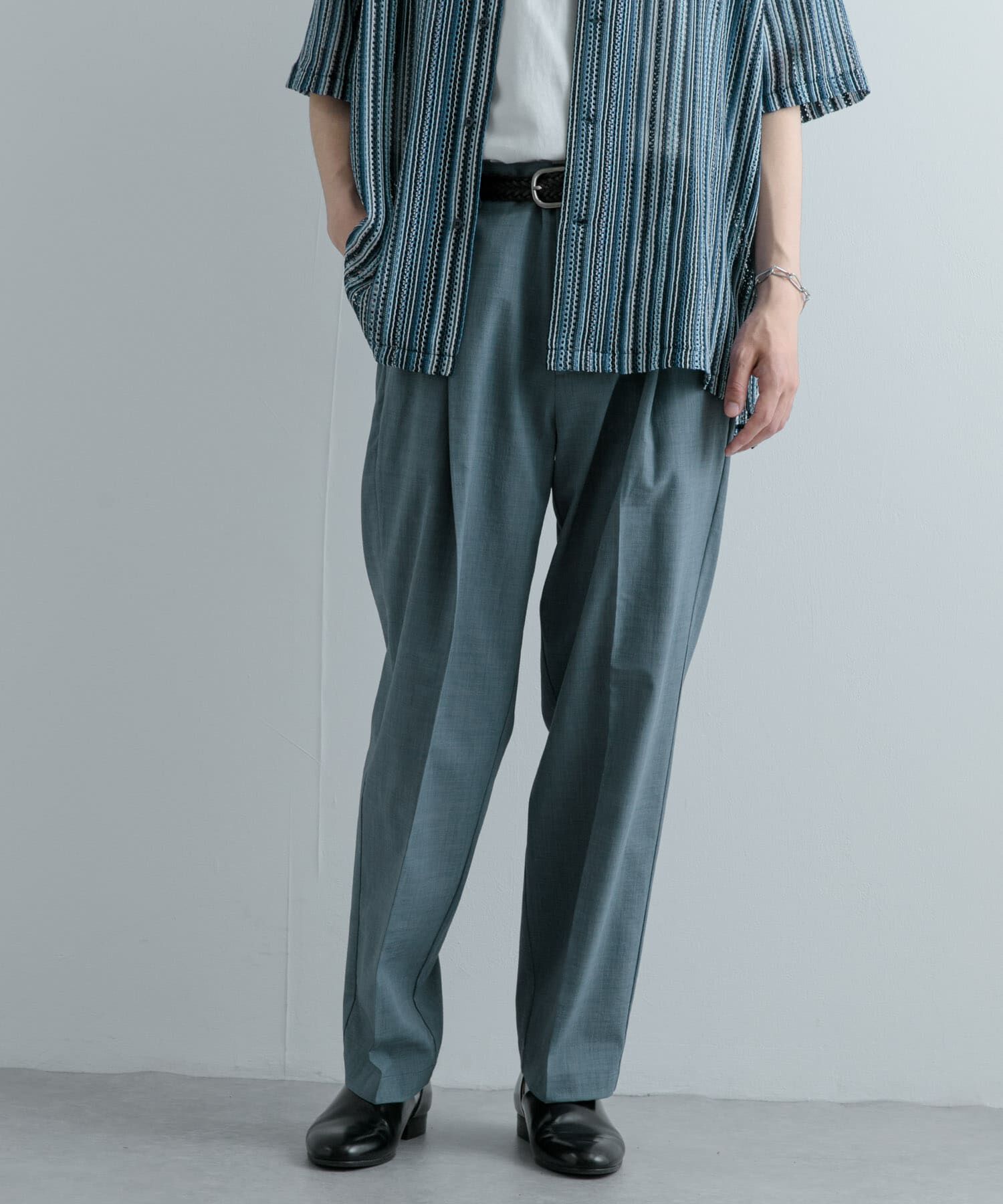 SENSE OF PLACE by URBAN RESEARCH「『セットアップ対応』 『UR TECH DRYLUXE』リネンライクテーパードパンツ」|その他|