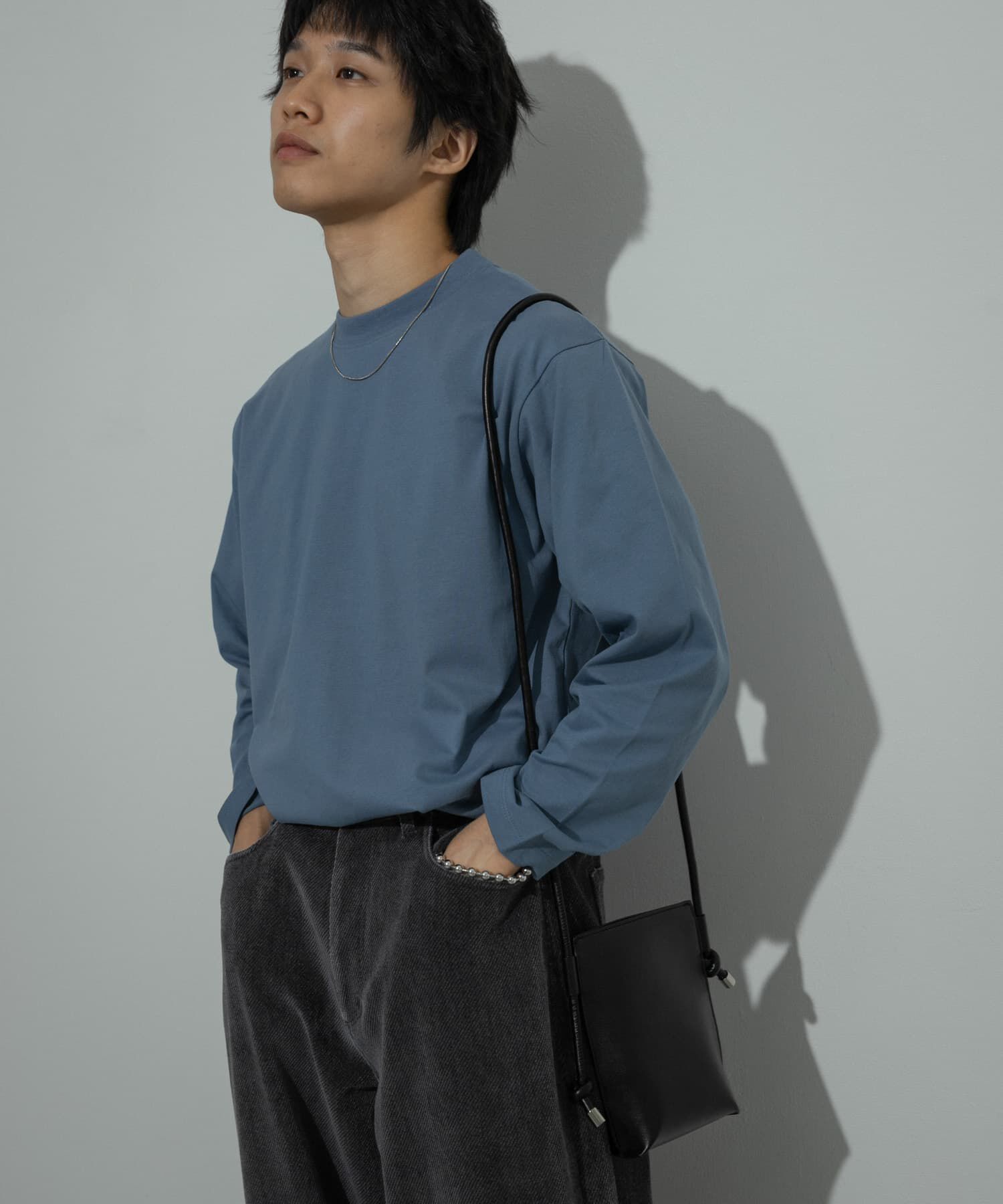 SENSE OF PLACE by URBAN RESEARCH「standard ロングスリーブカットソー」|Tシャツ・カットソー|ブルー