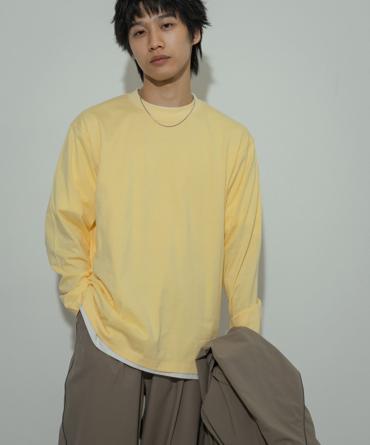 SENSE OF PLACE by URBAN RESEARCH「standard ロングスリーブカットソー」|Tシャツ・カットソー|イエロー