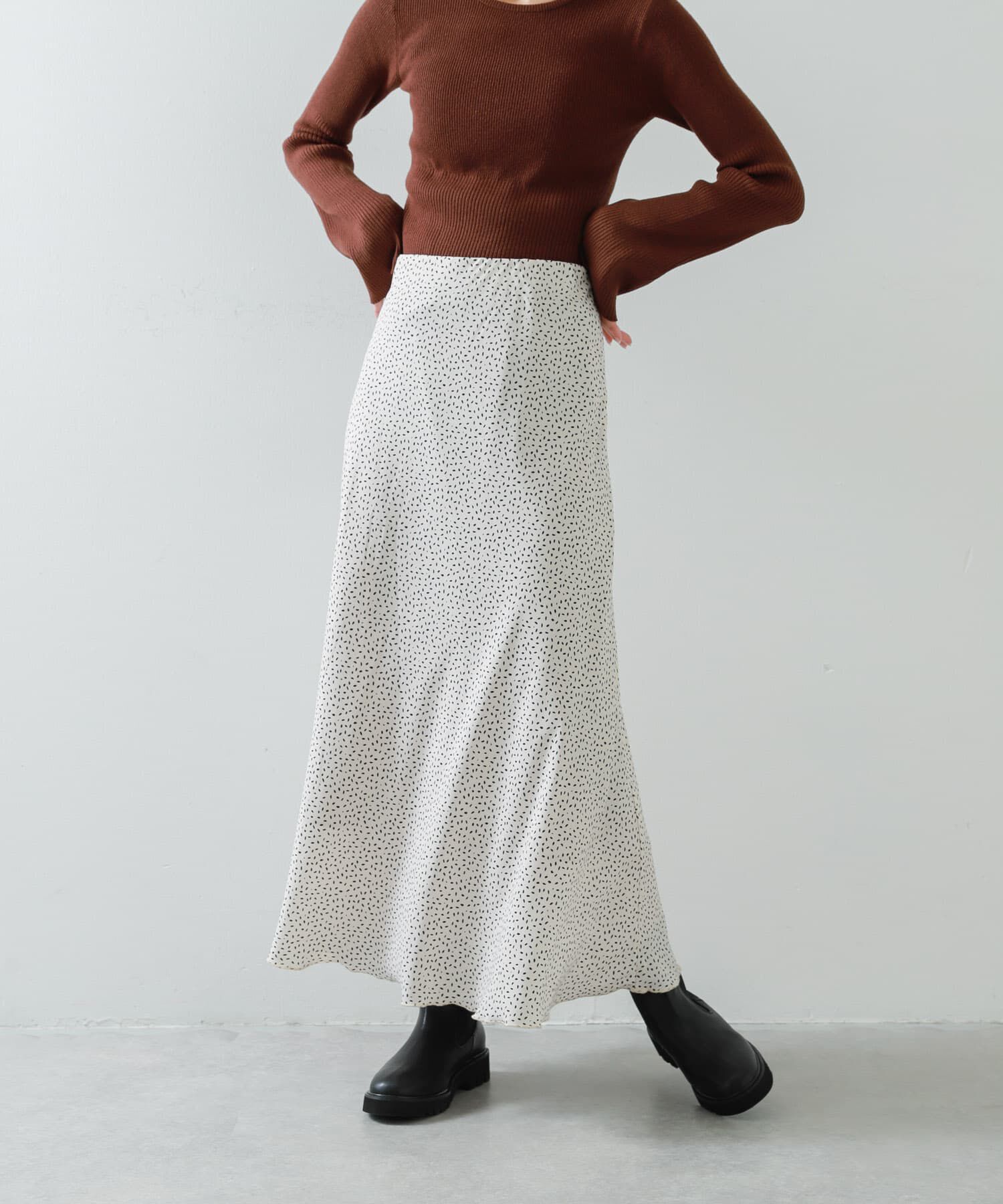 SENSE OF PLACE by URBAN RESEARCH「ドットナロースカート」|スカート|