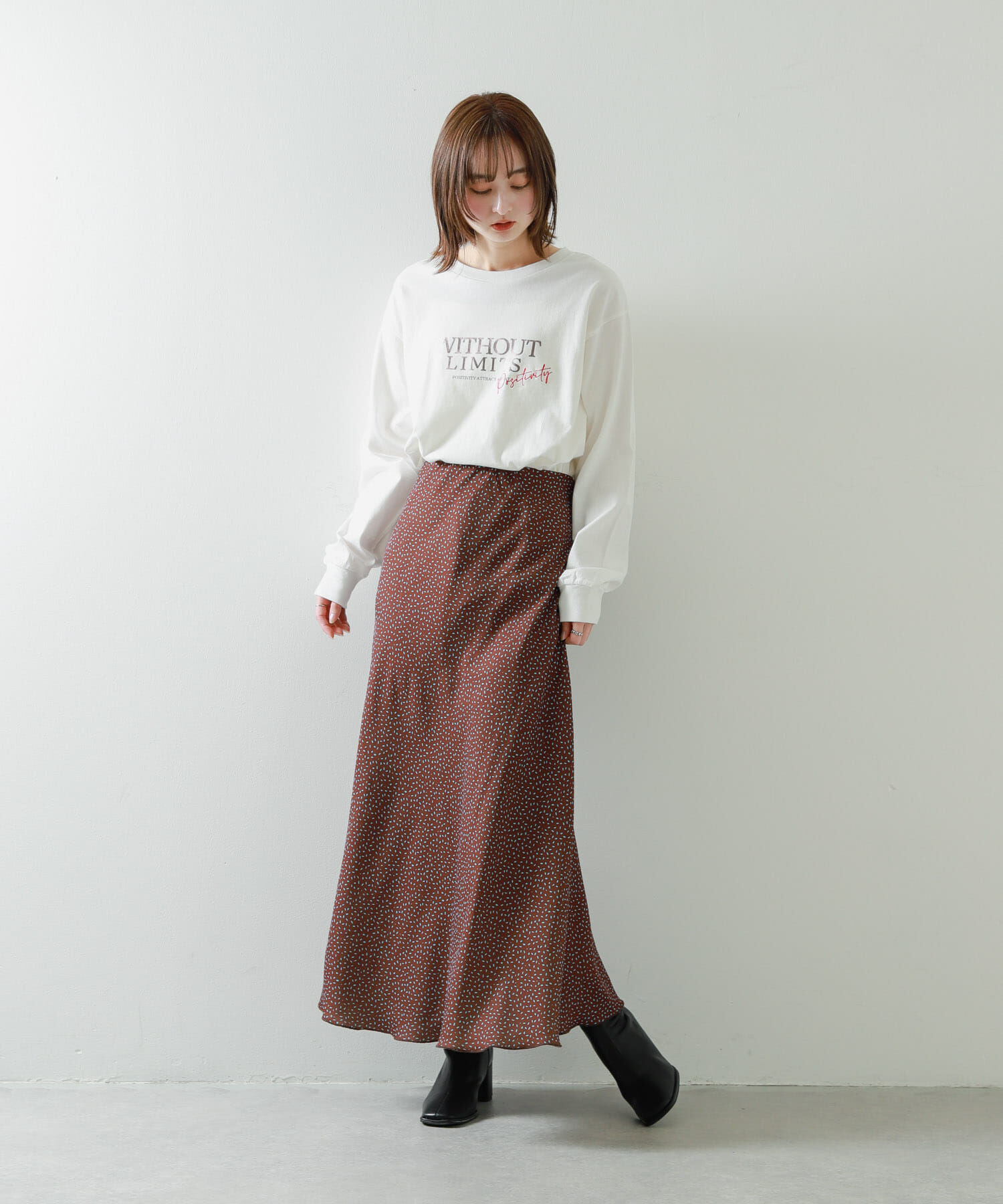 SENSE OF PLACE by URBAN RESEARCH「ドットナロースカート」|スカート|
